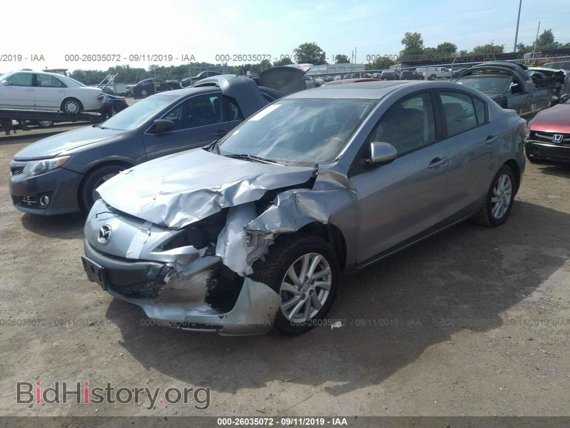 2012 MAZDA 3 - VIN: JM1BL1W87C1677869 - Фото 2