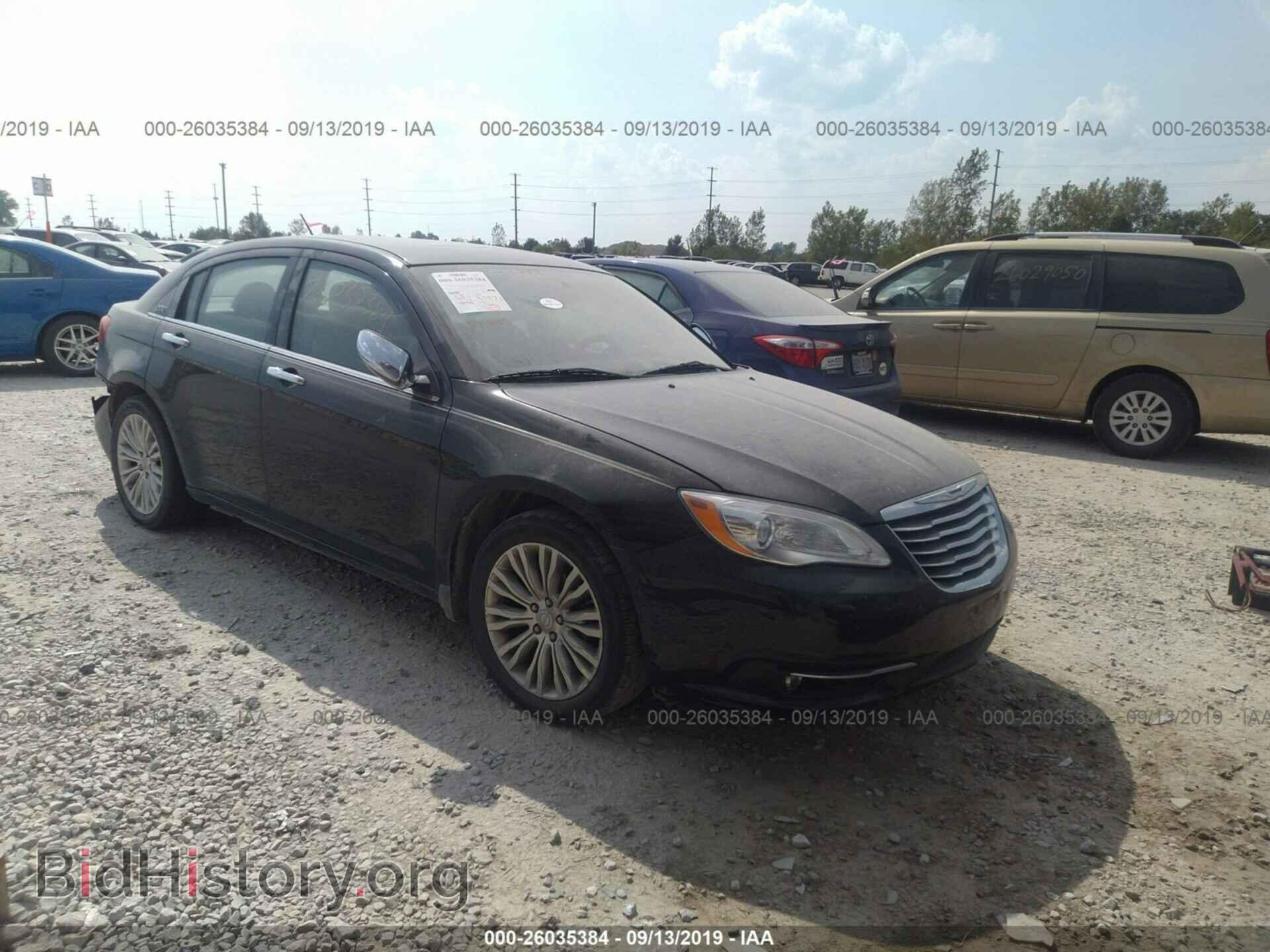 Photo 1C3CCBCB0CN127839 - CHRYSLER 200 2012