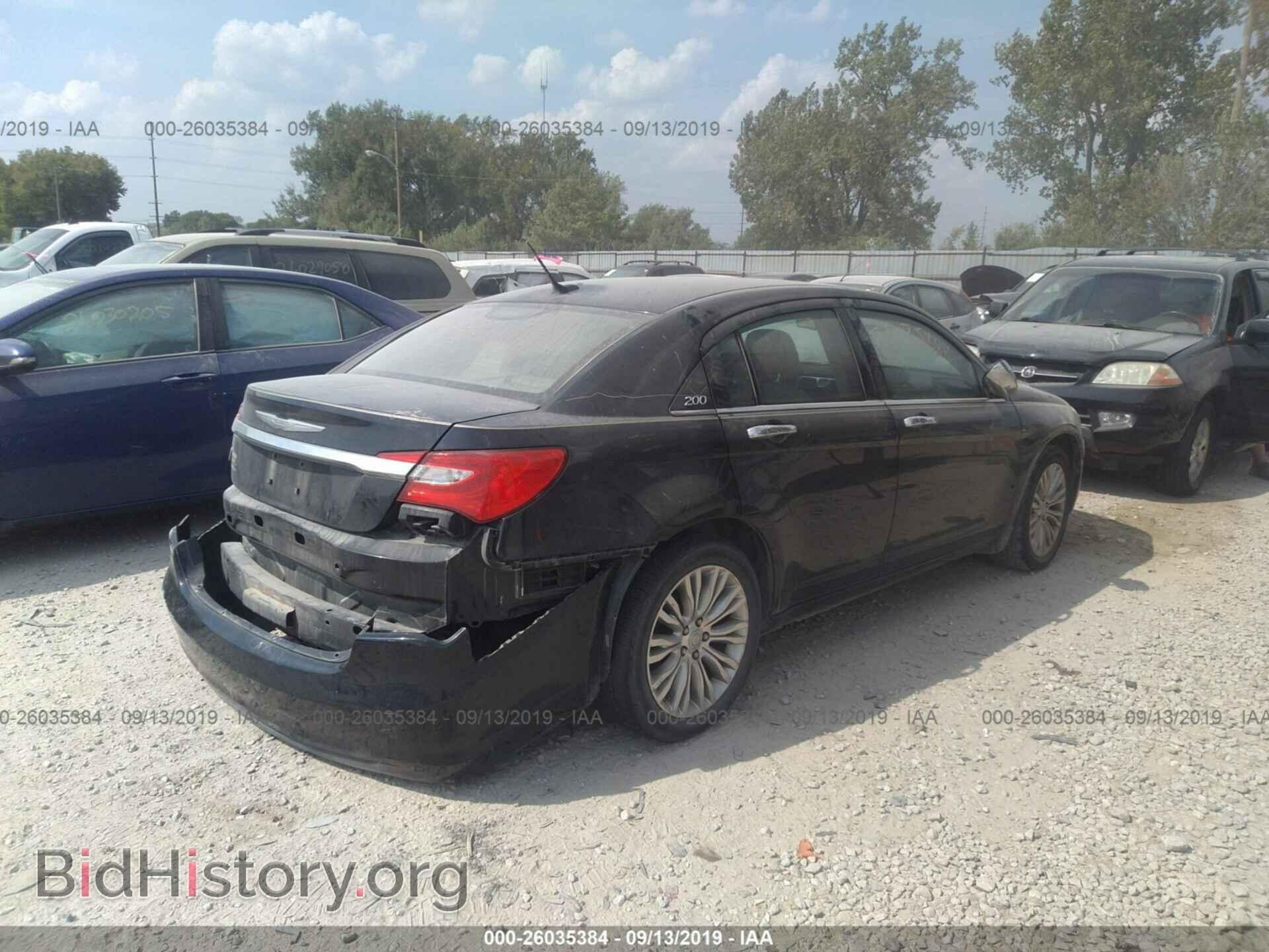 2012 CHRYSLER 200 - VIN: 1C3CCBCB0CN127839 - Photo 4