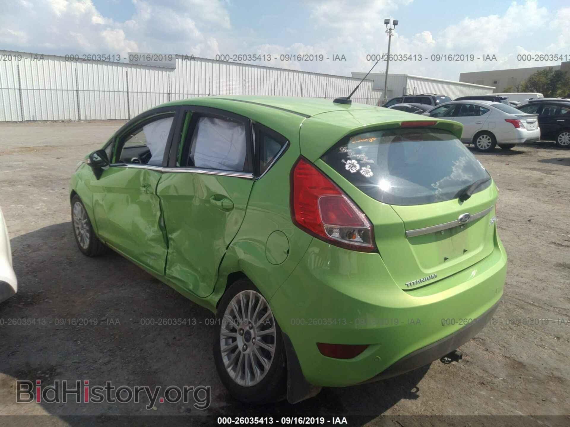 2014 FORD FIESTA - VIN: 3FADP4FJ2EM190429 - Фото 3