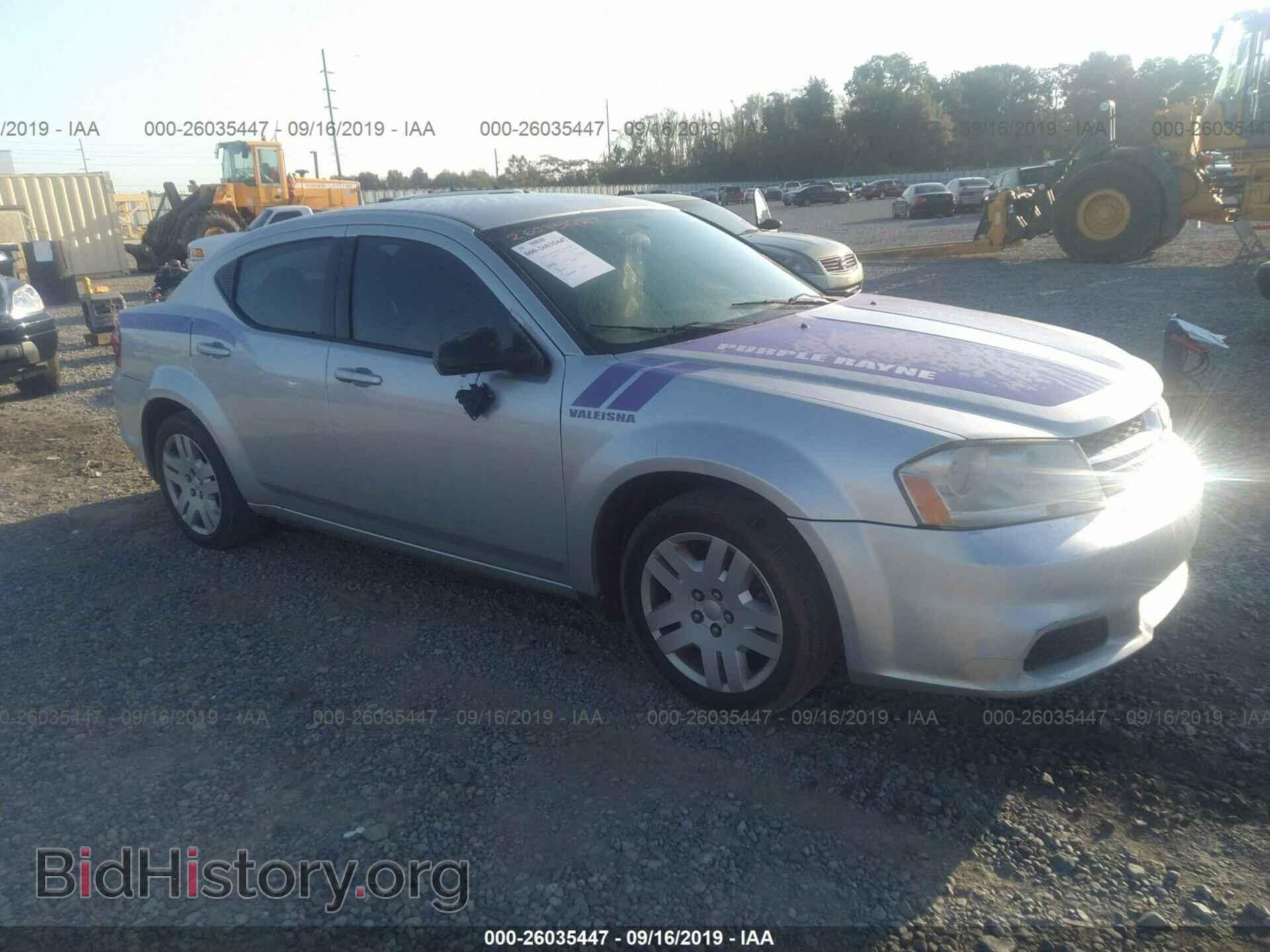 Фотография 1B3BD4FB5BN566093 - DODGE AVENGER 2011