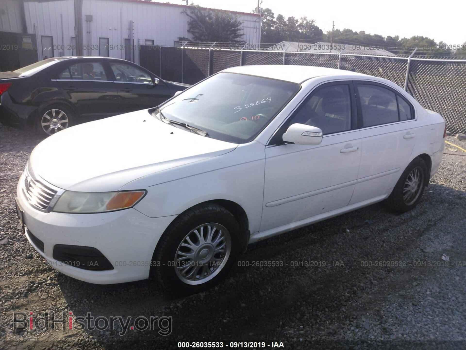 2009 KIA OPTIMA - VIN: KNAGE228695355864 - Фото 2