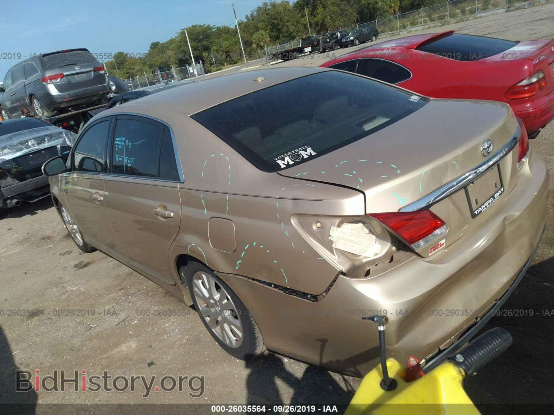 2011 TOYOTA AVALON - VIN: 4T1BK3DB0BU408229 - Фото 3