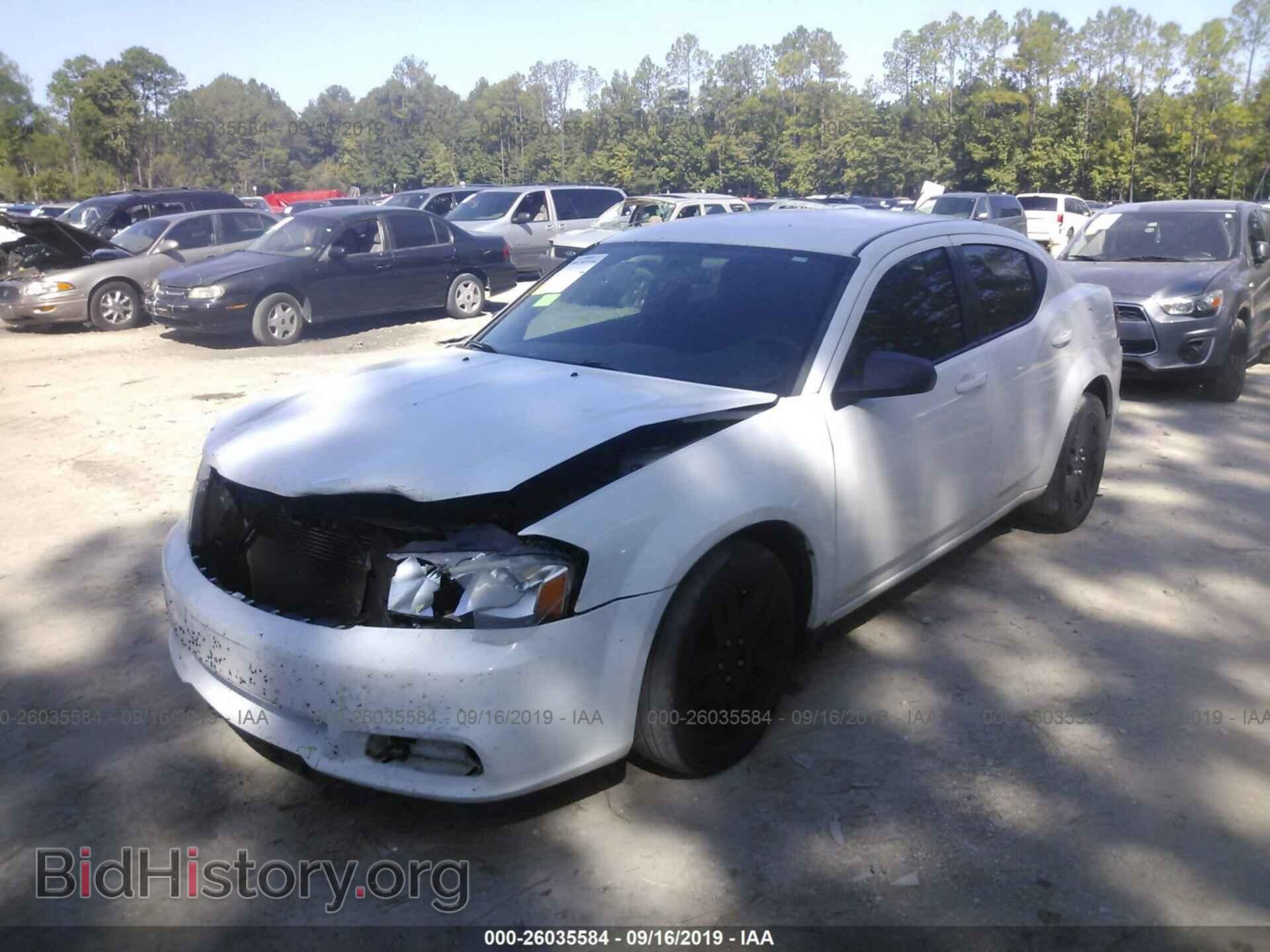 2014 DODGE AVENGER - VIN: 1C3CDZAB7EN143919 - Фото 2