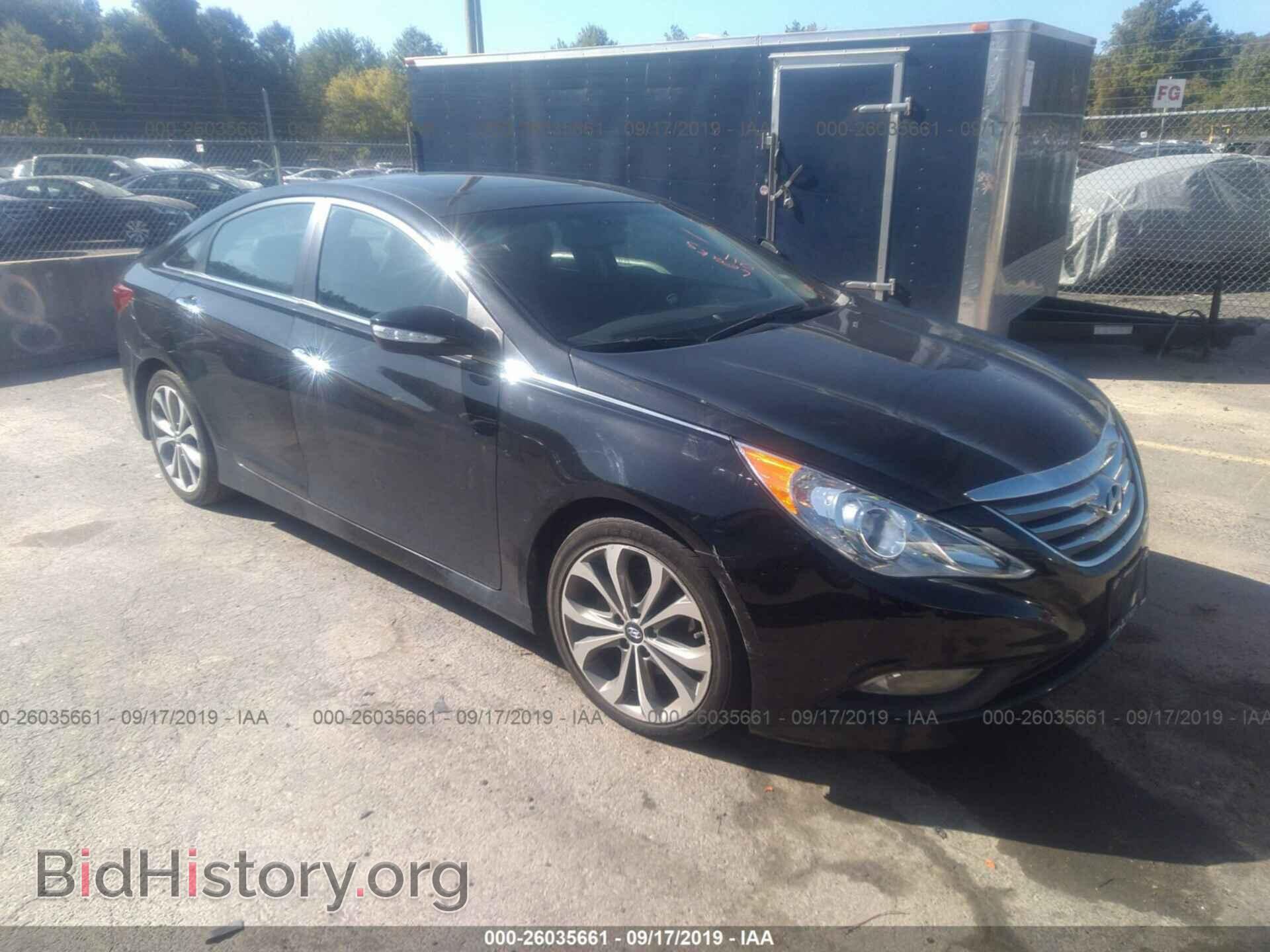 Photo 5NPEC4AC3EH896141 - HYUNDAI SONATA 2014