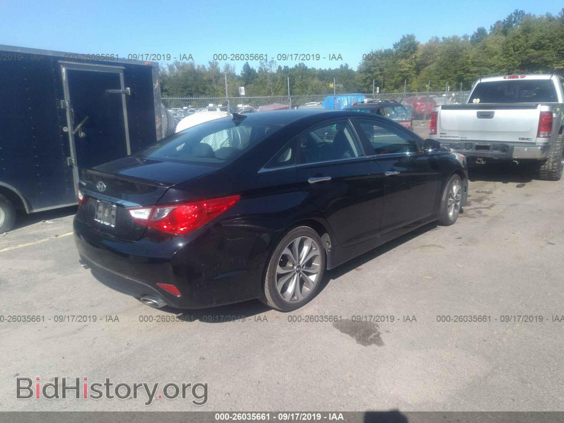 2014 HYUNDAI SONATA - VIN: 5NPEC4AC3EH896141 - Photo 4
