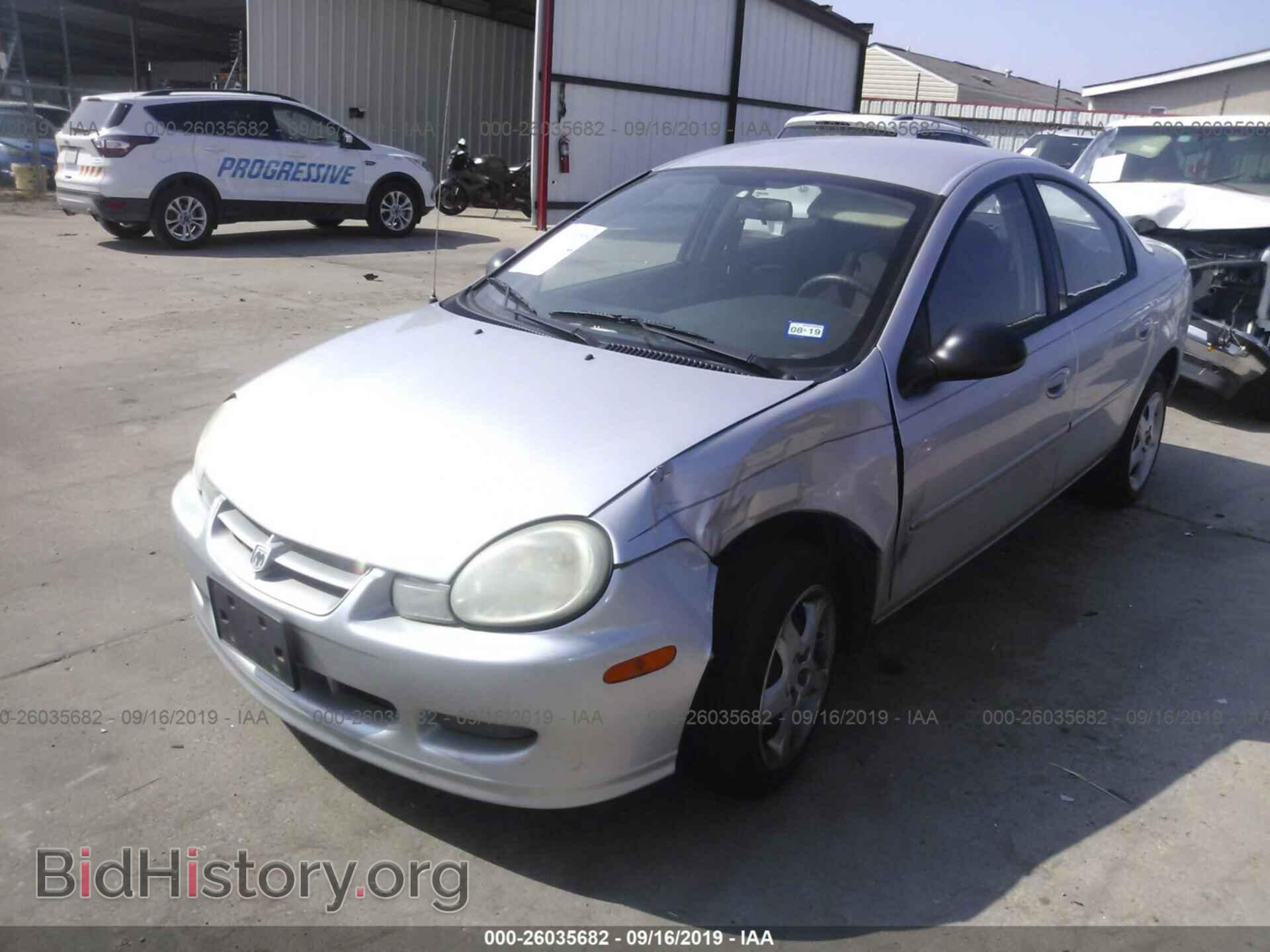 2002 DODGE NEON - VIN: 1B3ES46C52D610241 - Фото 2