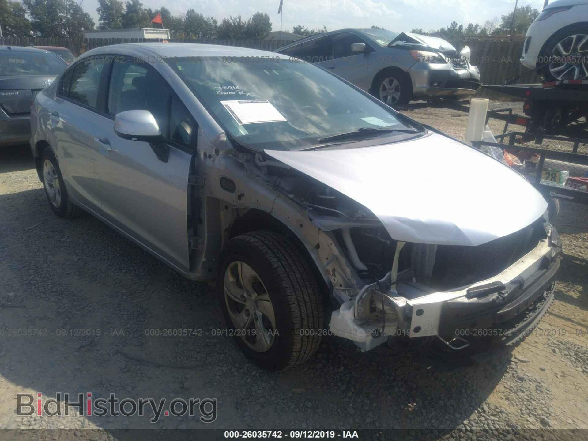 Photo 2HGFB2F5XDH505579 - HONDA CIVIC 2013