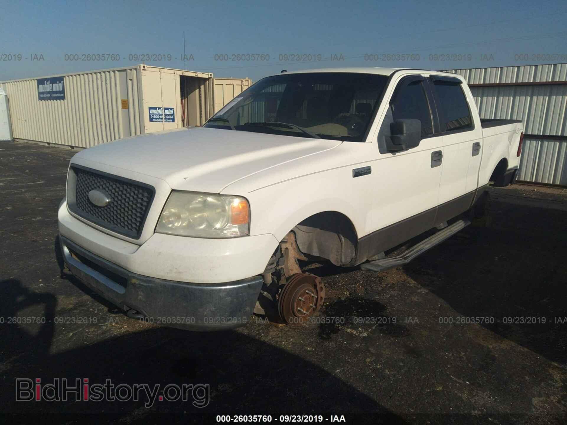 2006 FORD F150 - VIN: 1FTRW14W06FA38070 - Фото 2