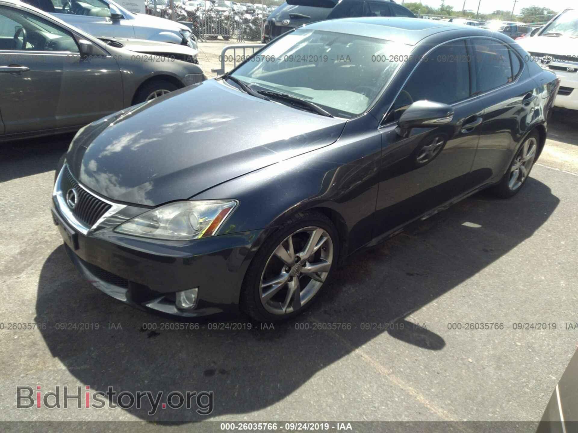 2009 LEXUS IS - VIN: JTHBK262895105939 - Photo 2