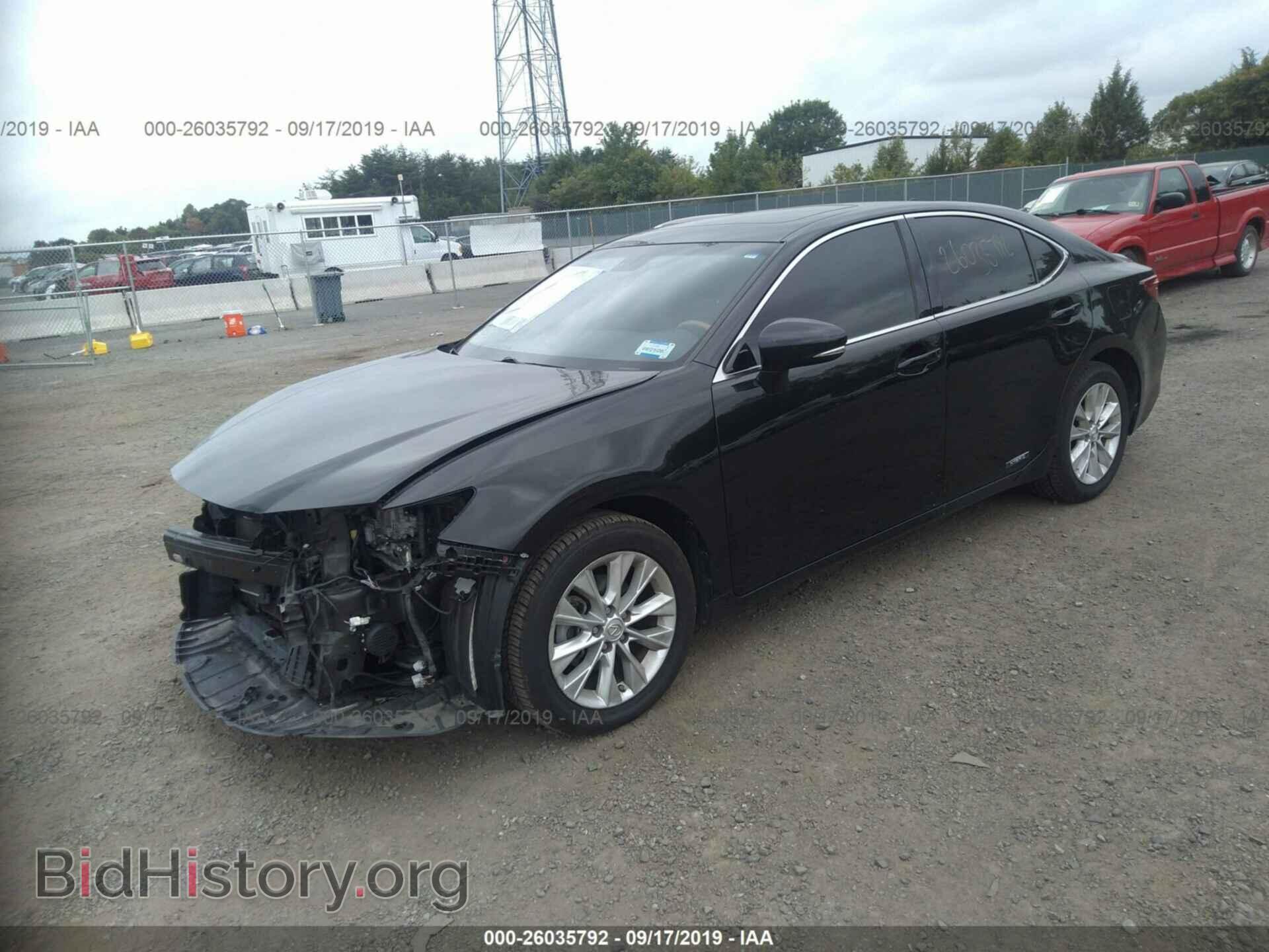 2014 LEXUS ES - VIN: JTHBW1GG8E2066838 - Photo 2