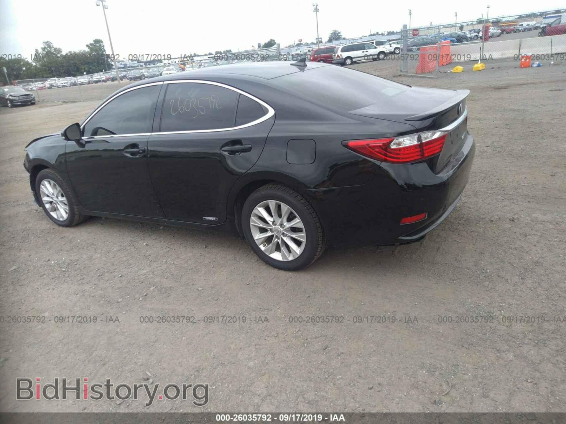 2014 LEXUS ES - VIN: JTHBW1GG8E2066838 - Photo 3