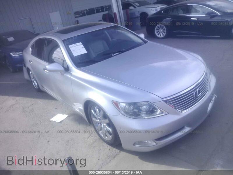 2007 Lexus LS 460 (VIN JTHBL46F975006541) — фото 1 из 10, IAAI, повреждение: левая задняя часть