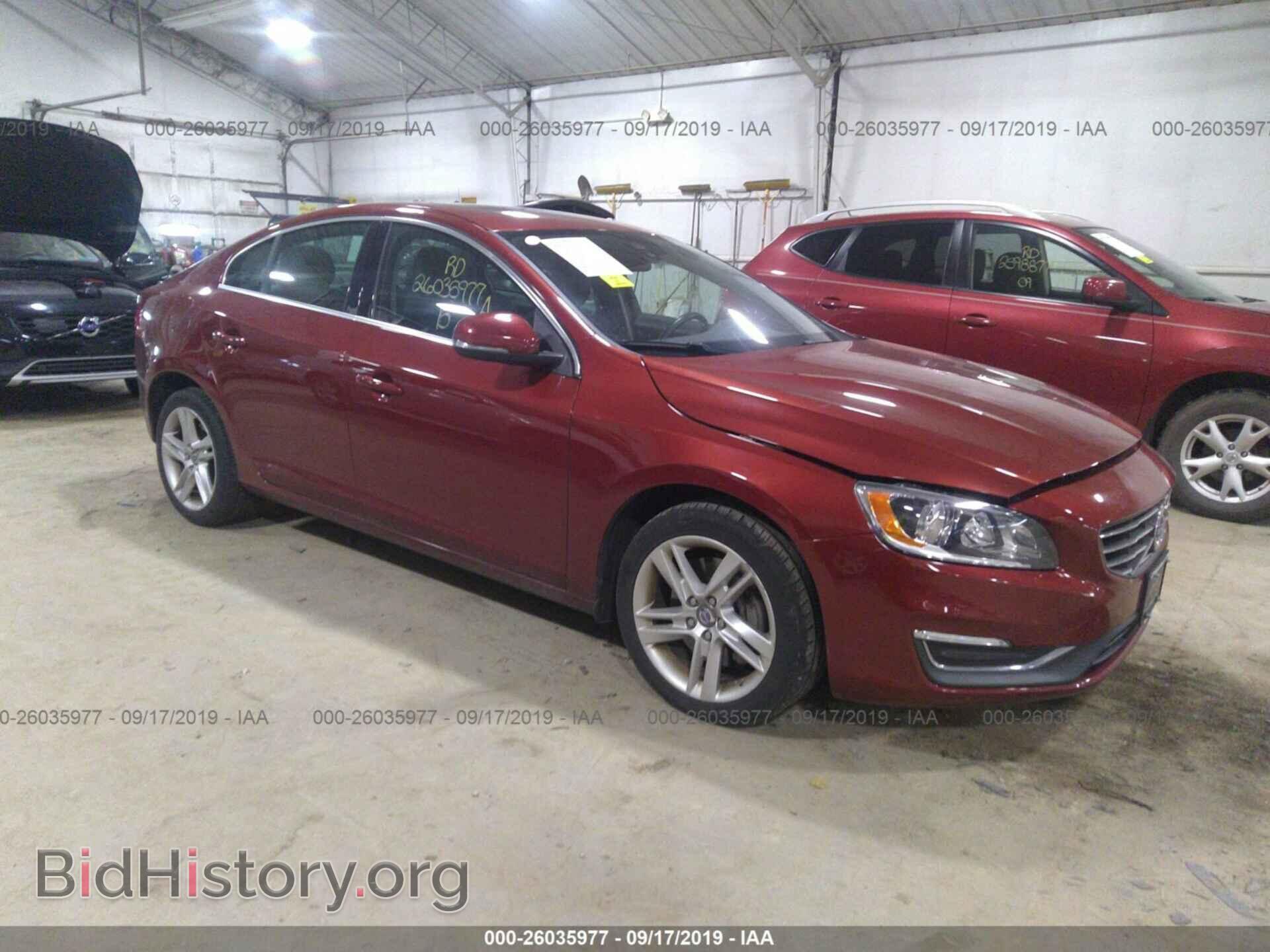 Фотография YV1612TB1F2303201 - VOLVO S60 2015