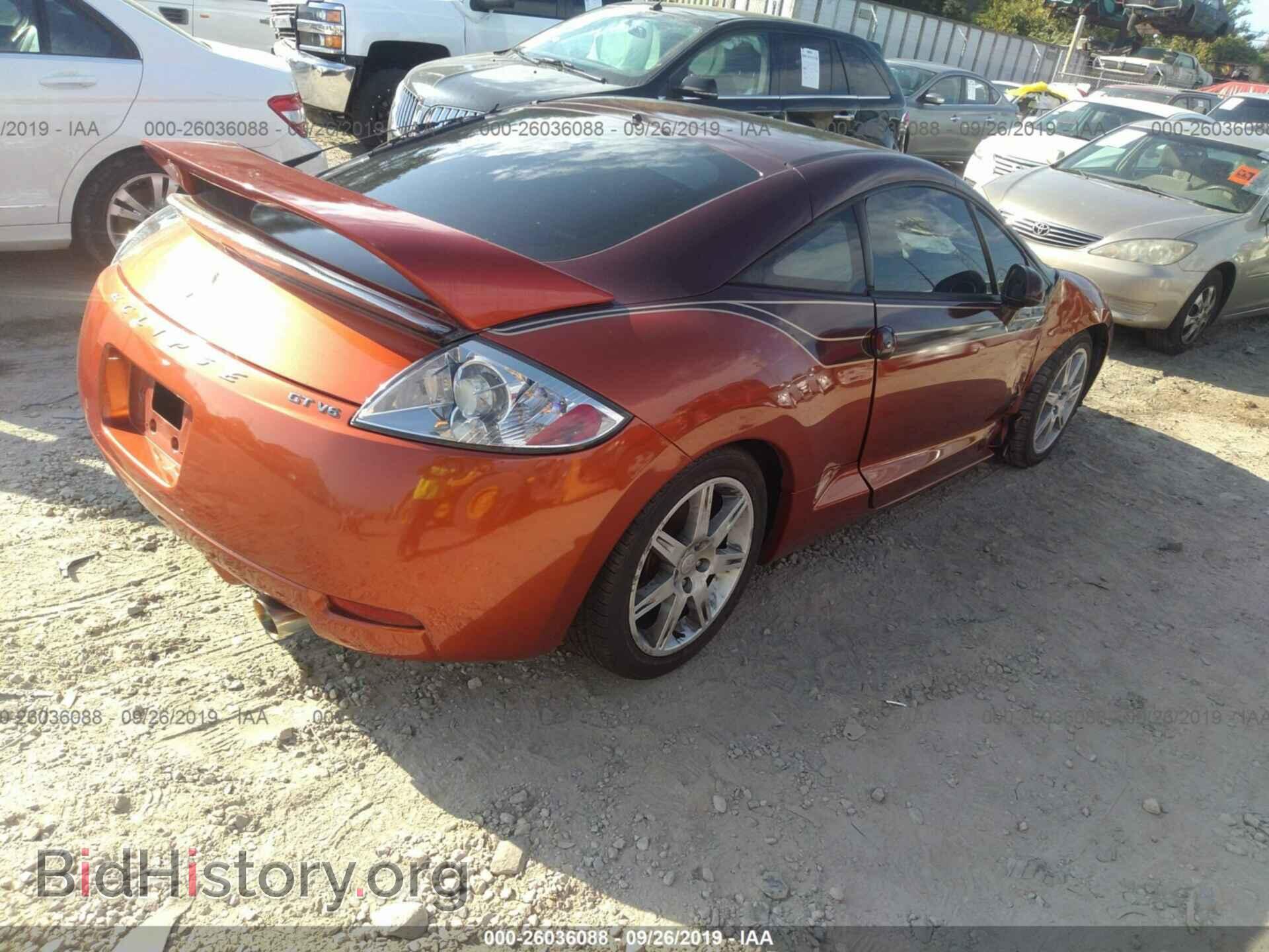 2006 MITSUBISHI ECLIPSE - VIN: 4A3AK34T96E010670 - Фото 4