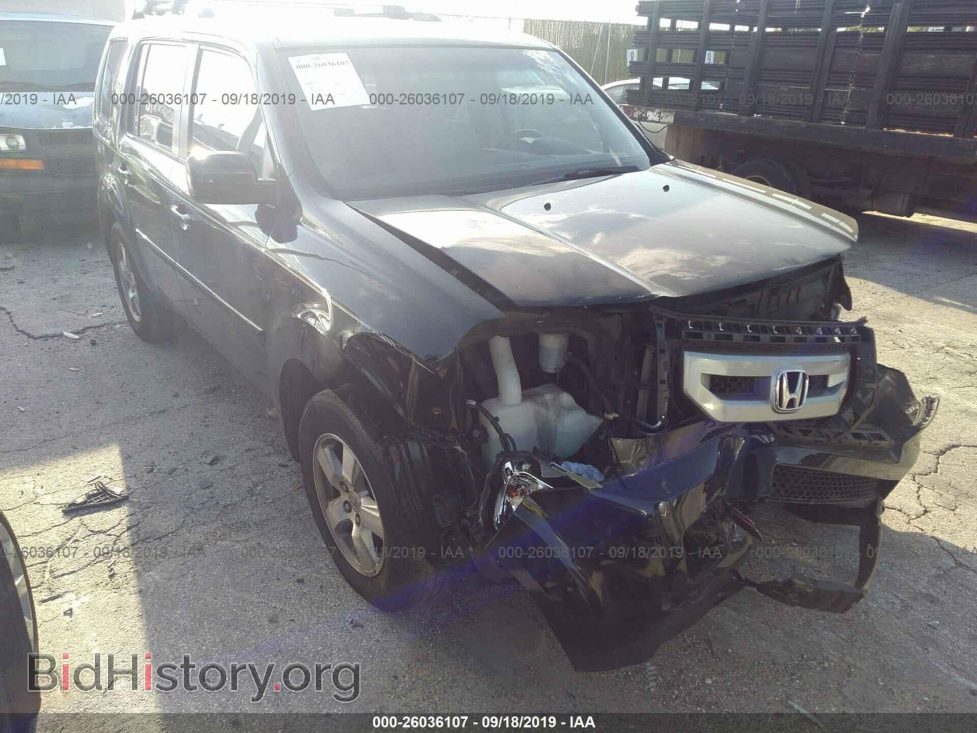 Фотография 5FNYF38469B009942 - HONDA PILOT 2009