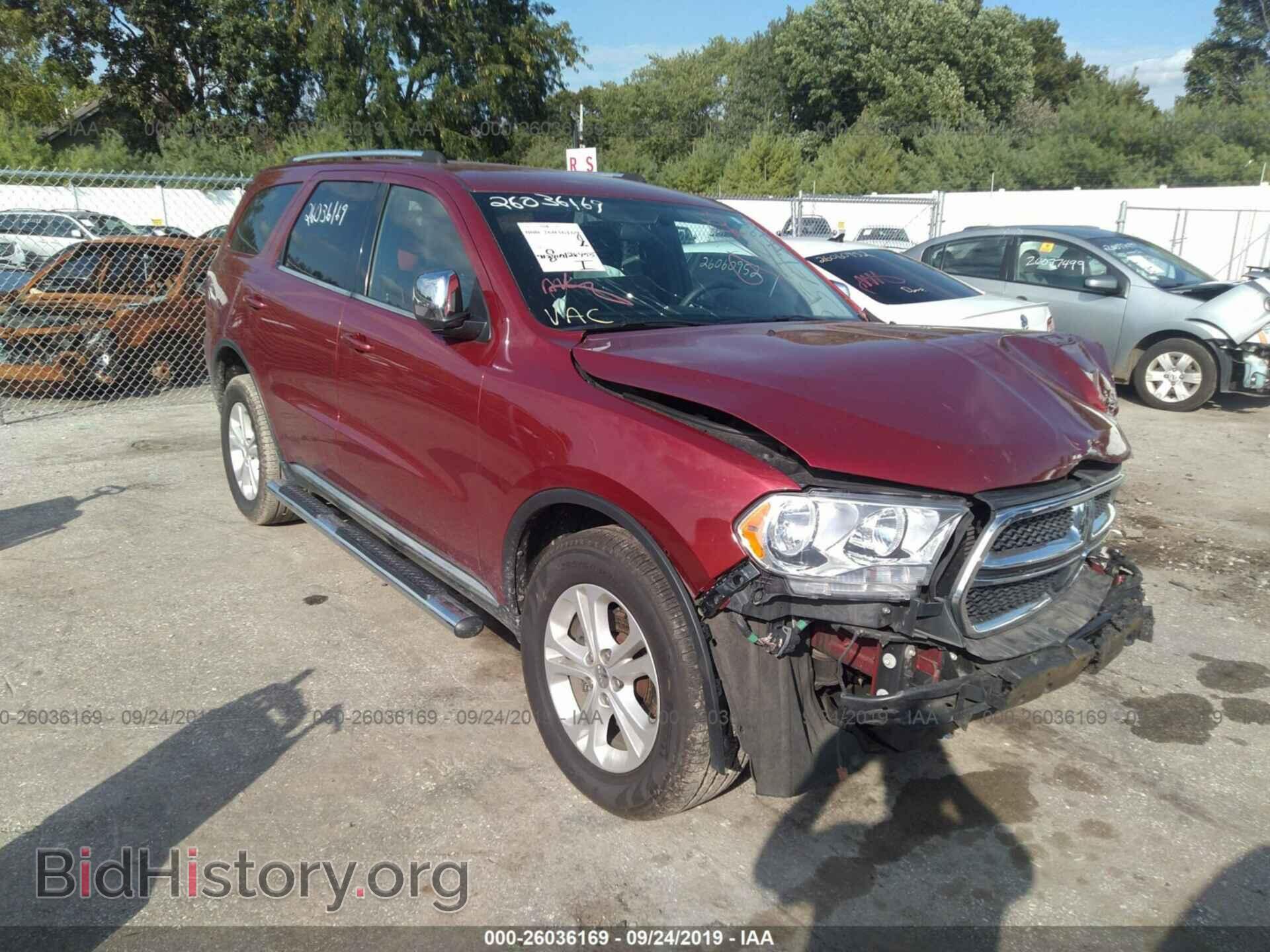 Photo 1C4RDHAG3DC597946 - DODGE DURANGO 2013