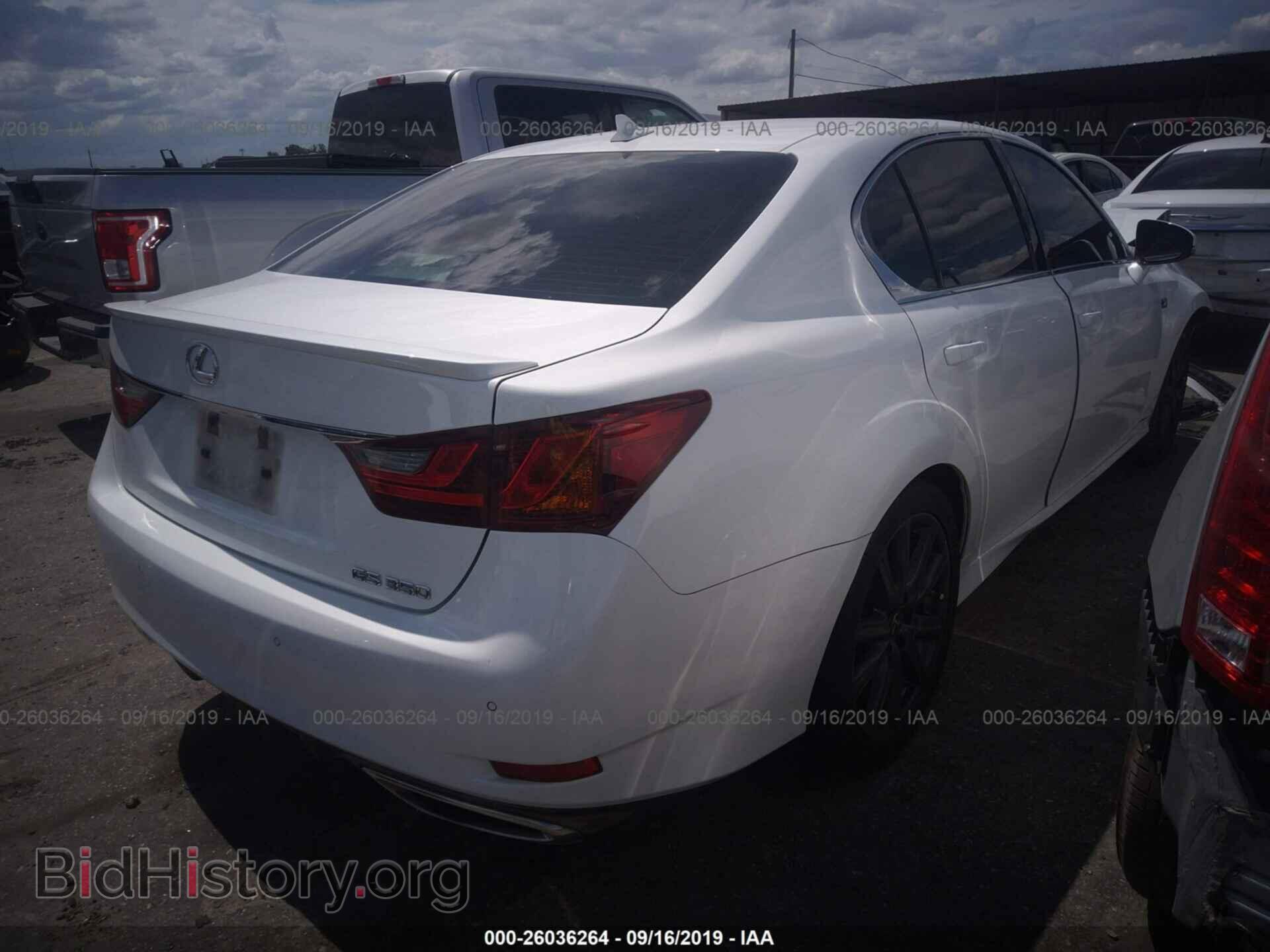 2014 LEXUS GS - VIN: JTHBE1BL9E5041453 - Photo 4