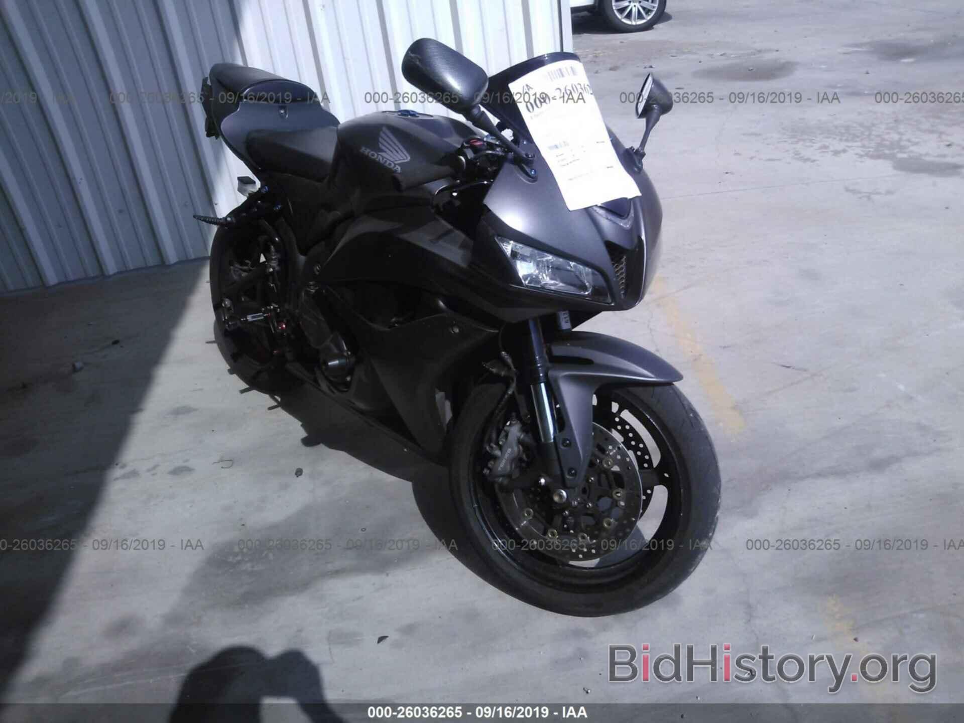 Photo JH2PC40618M100329 - HONDA CBR600 2008