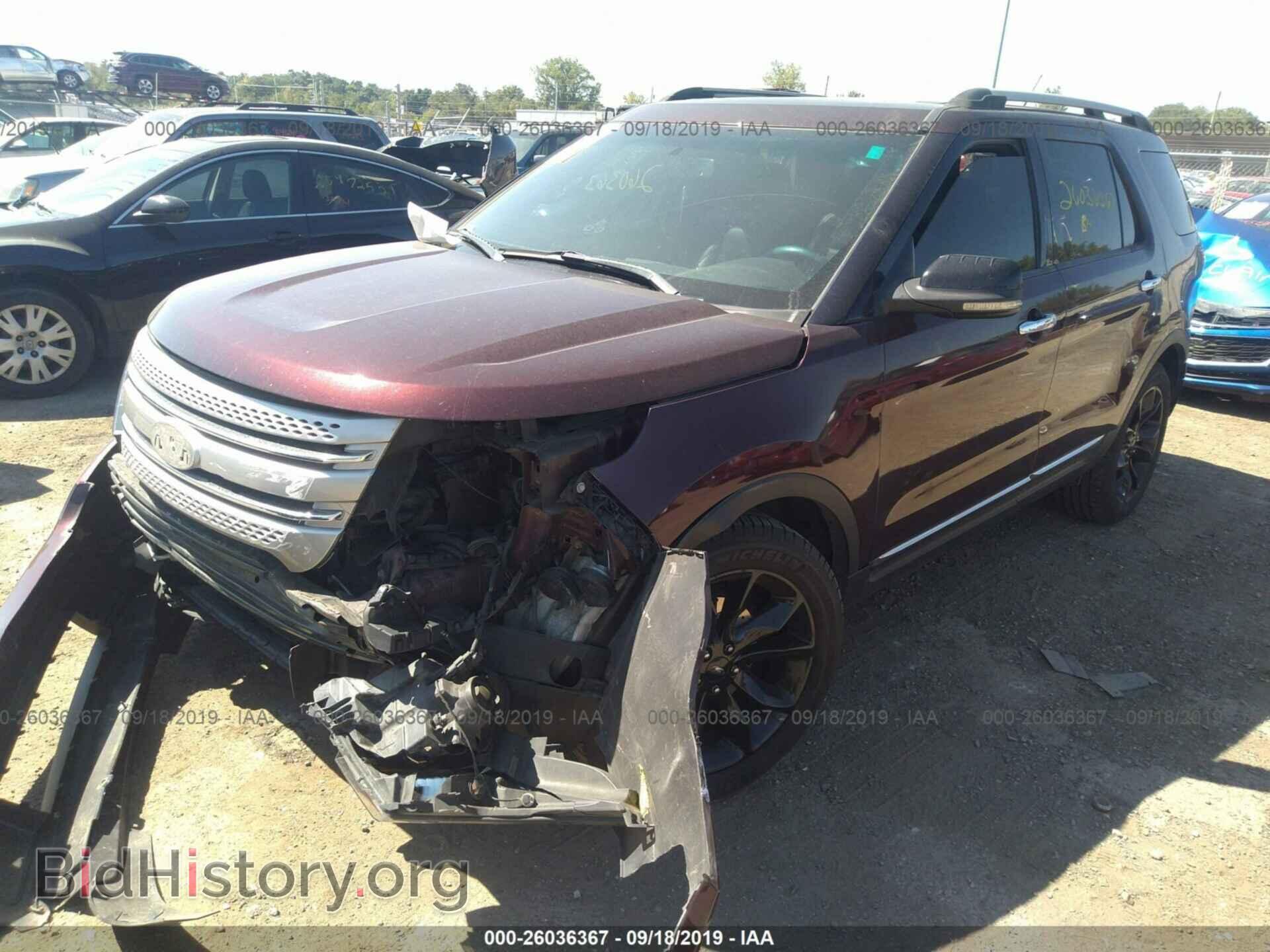 2011 FORD EXPLORER - VIN: 1FMHK7D8XBGA60038 - Фото 2