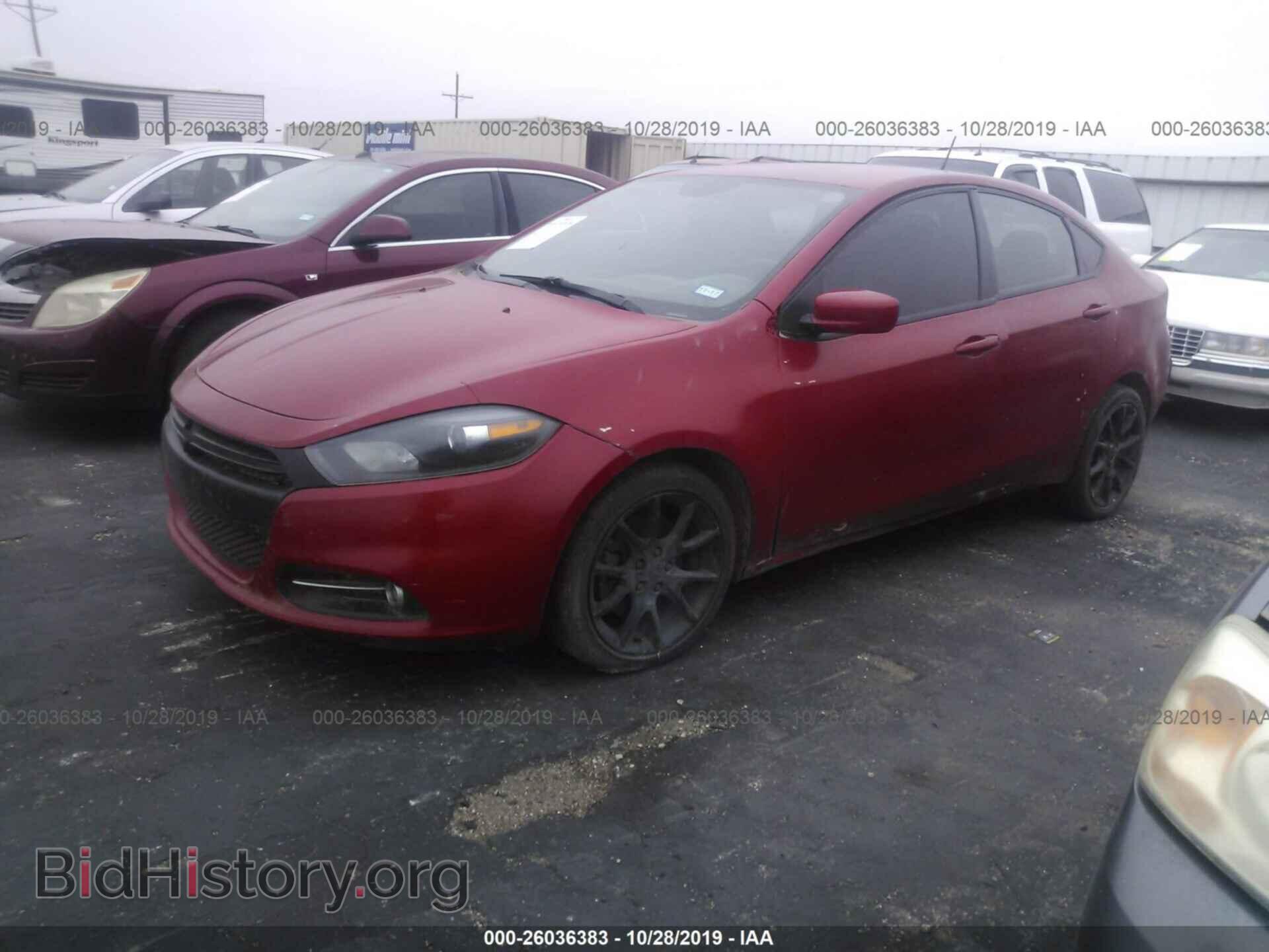 2013 DODGE DART - VIN: 1C3CDFBA6DD333428 - Фото 2