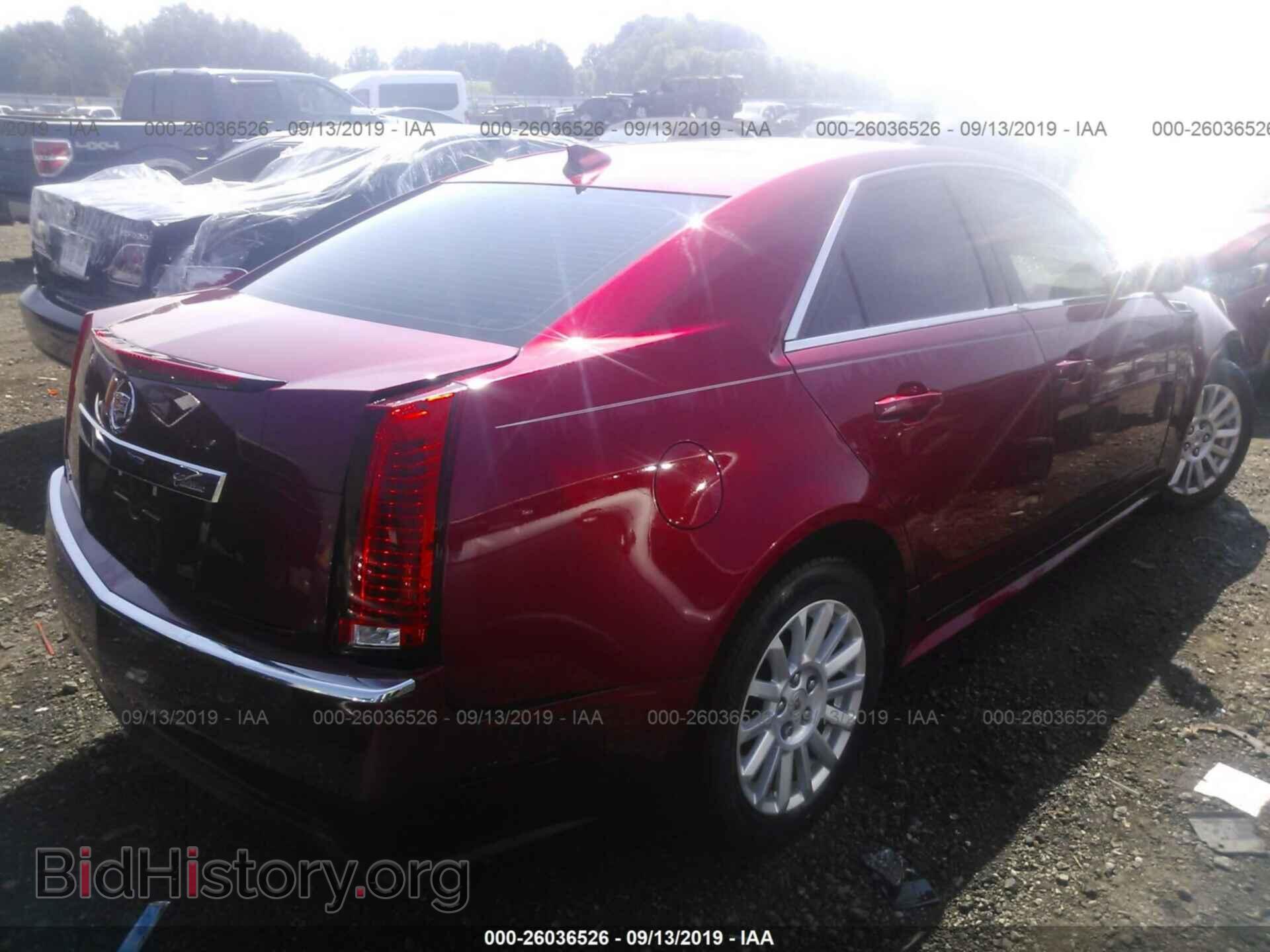 2012 CADILLAC CTS - VIN: 1G6DA5E50C0116421 - Фото 4