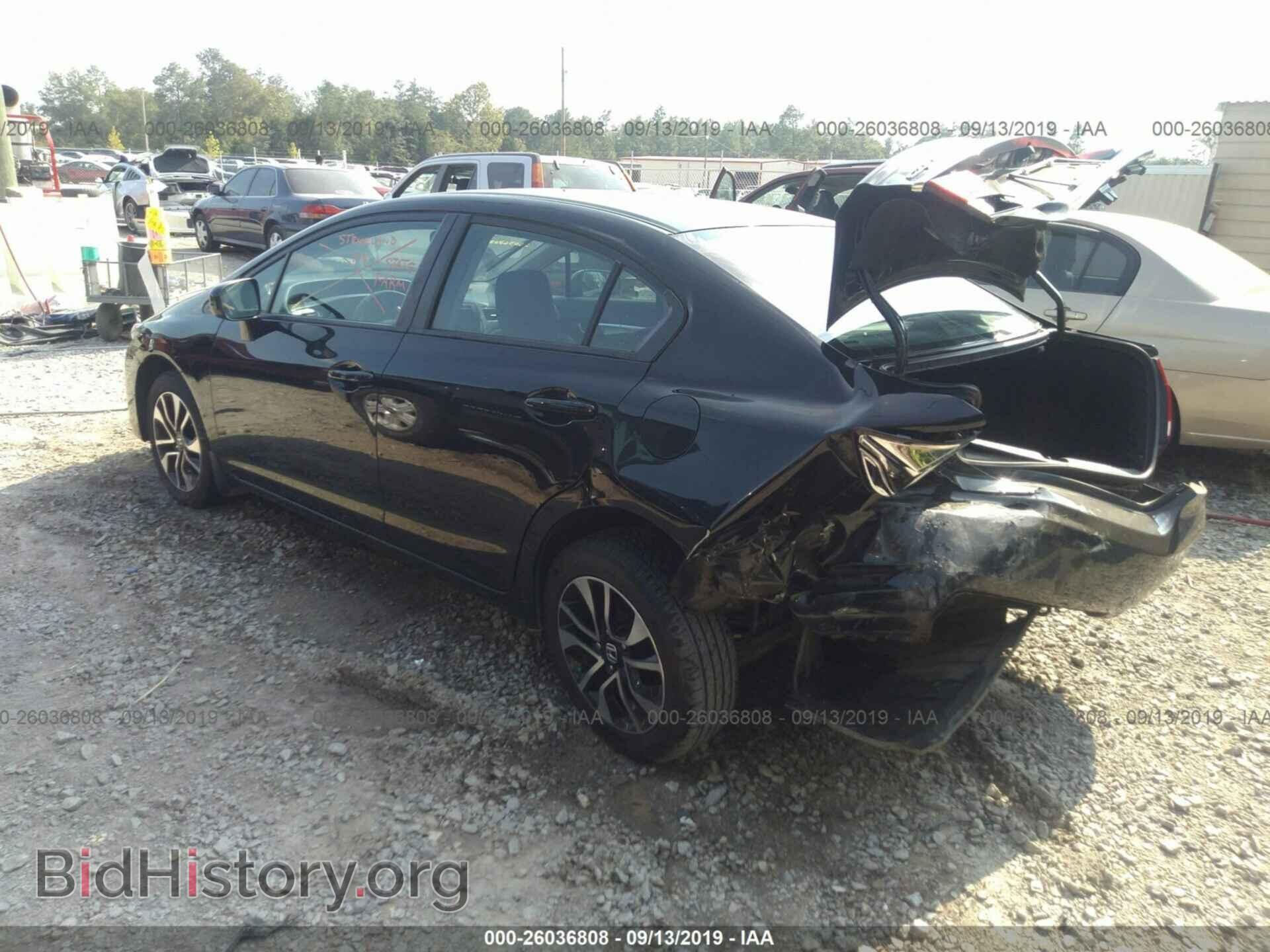 2014 HONDA CIVIC - VIN: 19XFB2F86EE067651 - Фото 3