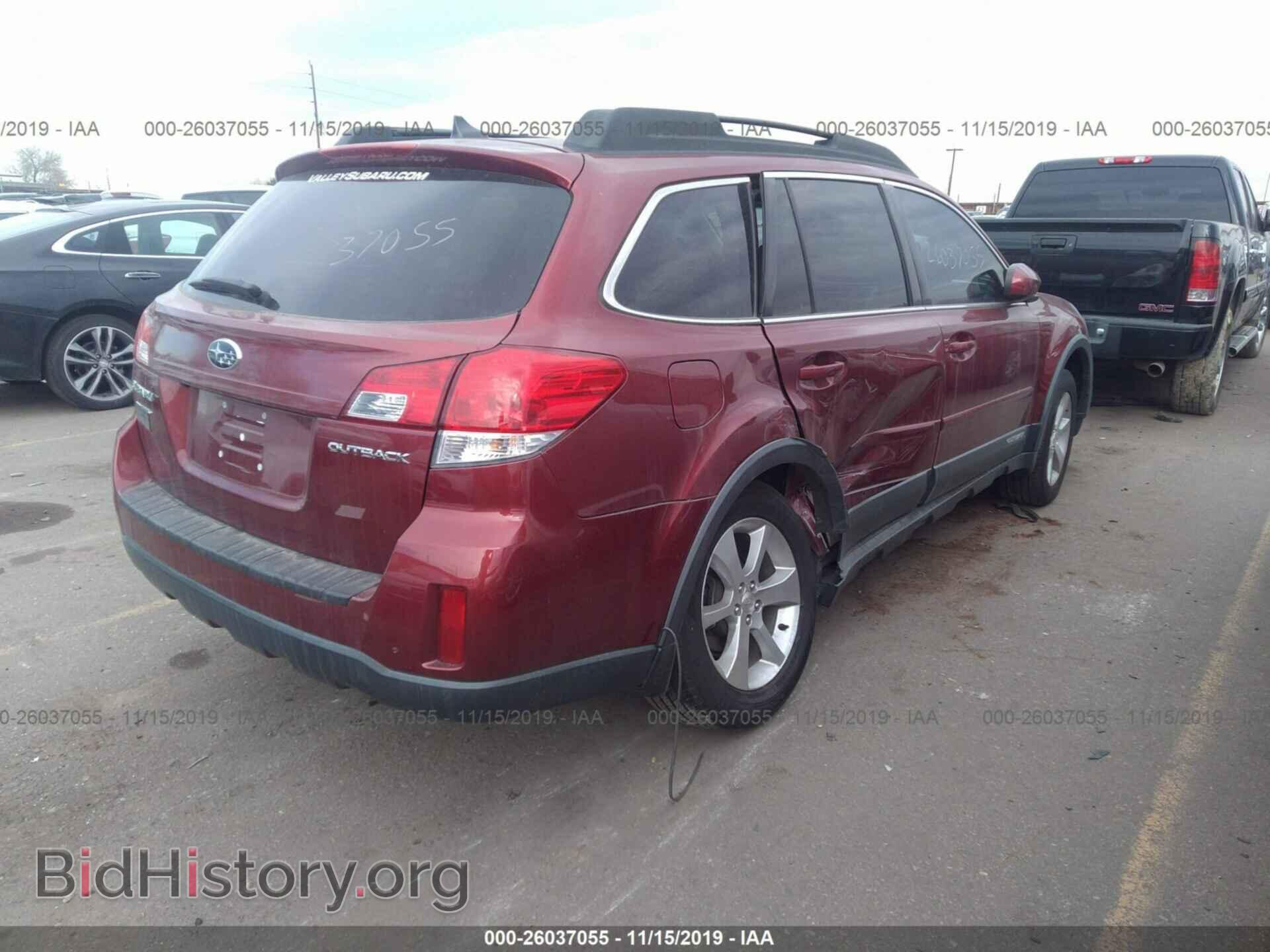2014 Subaru Outback - VIN: 4S4BRCLC8E3260623 - Фото 4