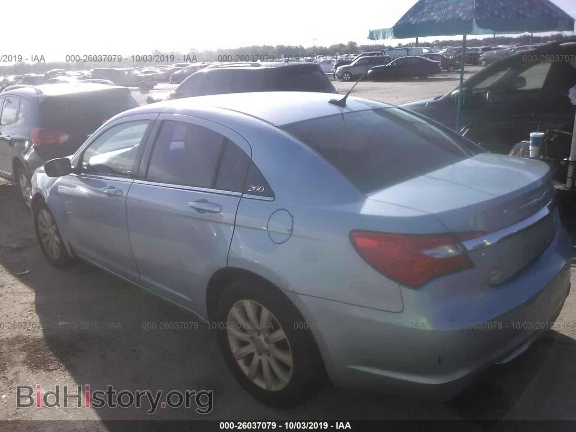 2013 CHRYSLER 200 - VIN: 1C3CCBBB8DN573756 - Фото 3