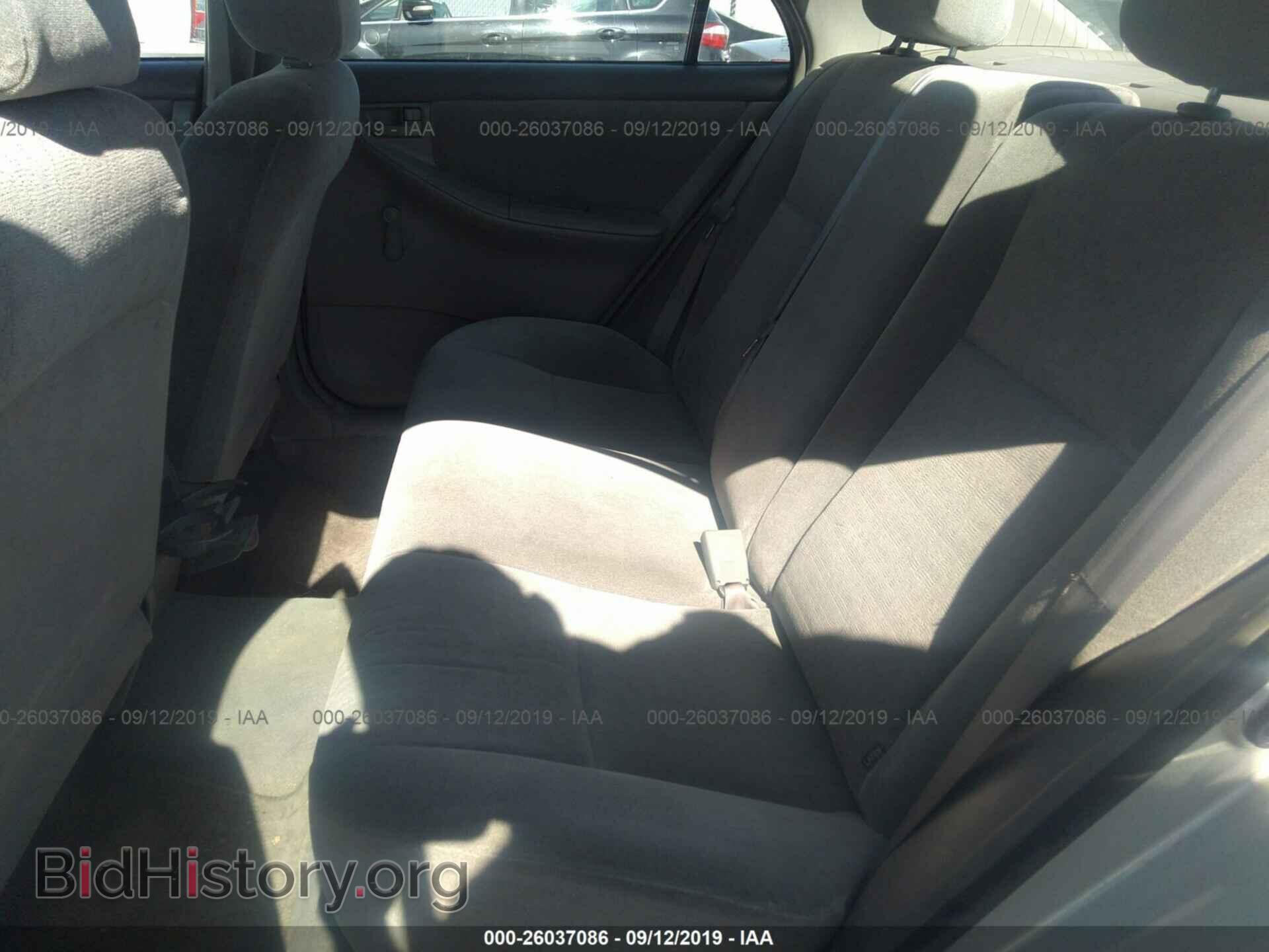 2003 TOYOTA COROLLA - VIN: 2T1BR32E93C081275 - Фото 8