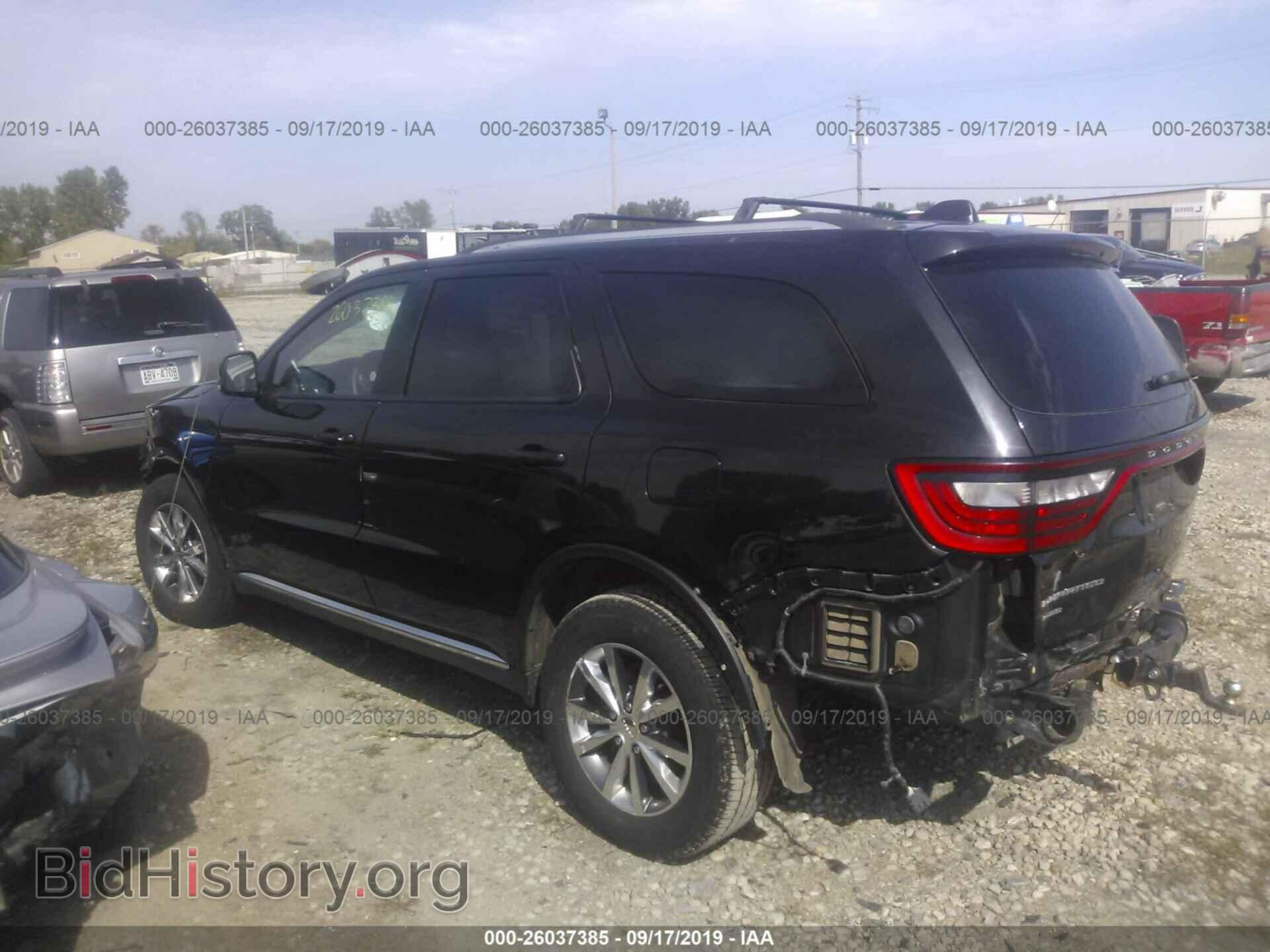 2016 DODGE DURANGO - VIN: 1C4RDJDG7GC387423 - Фото 3