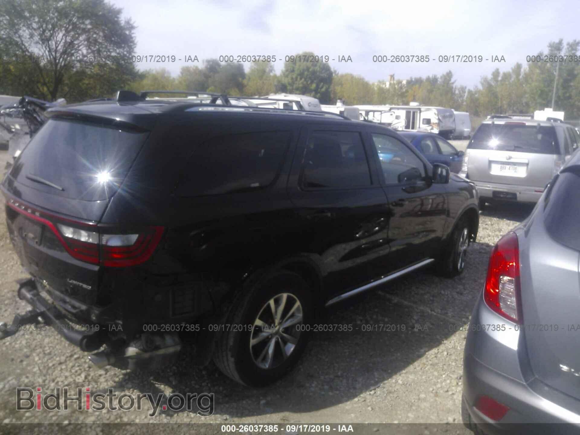2016 DODGE DURANGO - VIN: 1C4RDJDG7GC387423 - Фото 4