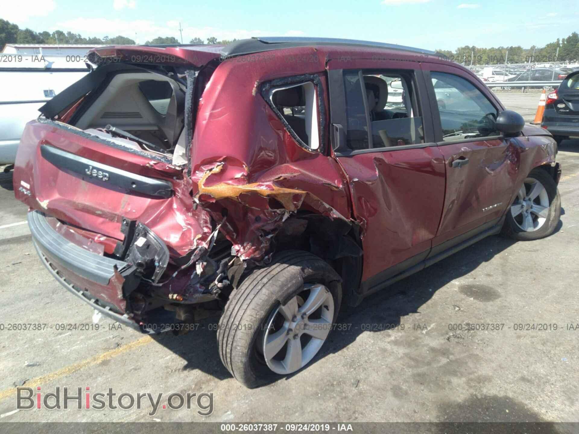 2014 JEEP COMPASS - VIN: 1C4NJDBB3ED665340 - Фото 4