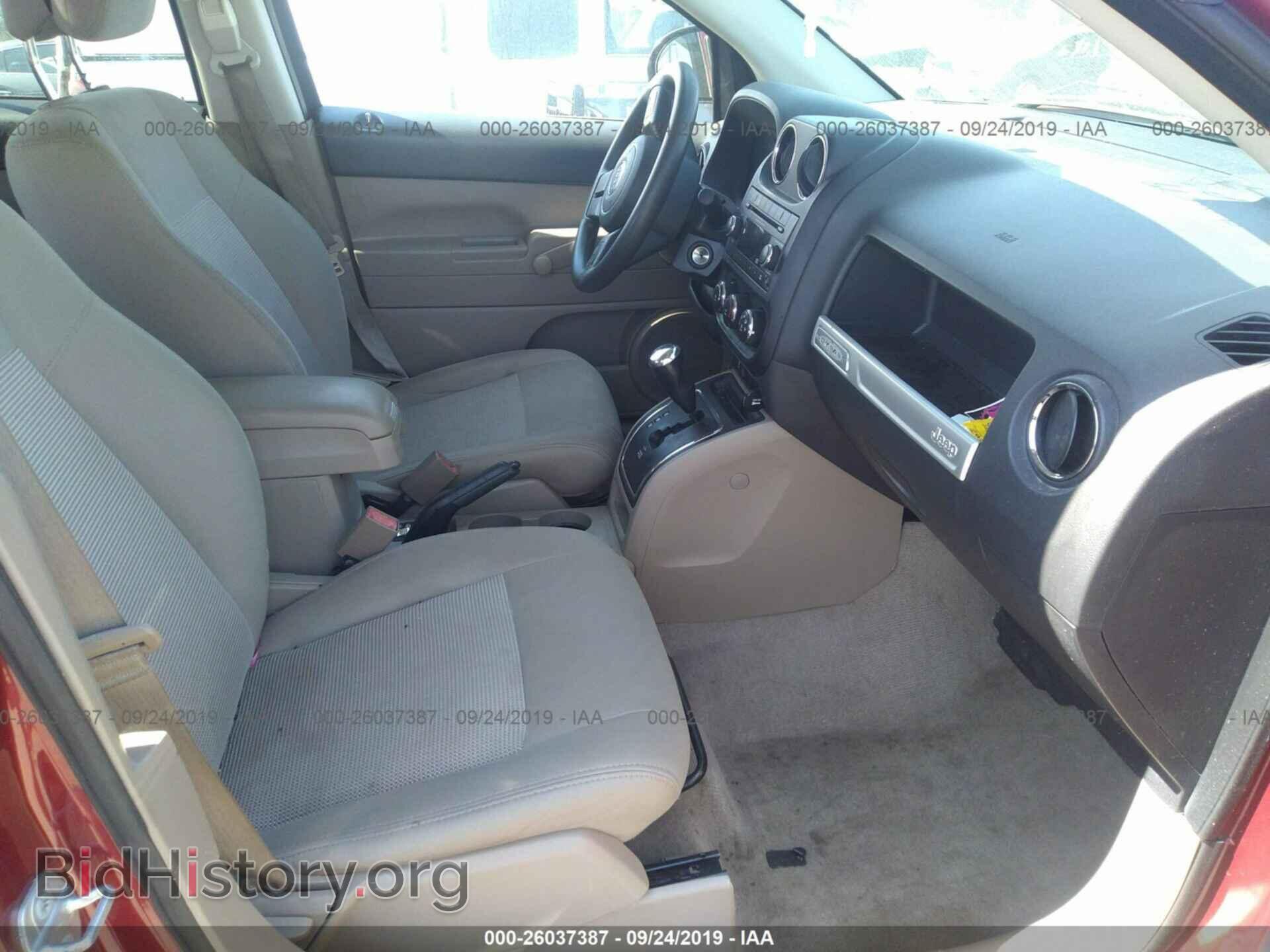 2014 JEEP COMPASS - VIN: 1C4NJDBB3ED665340 - Фото 5