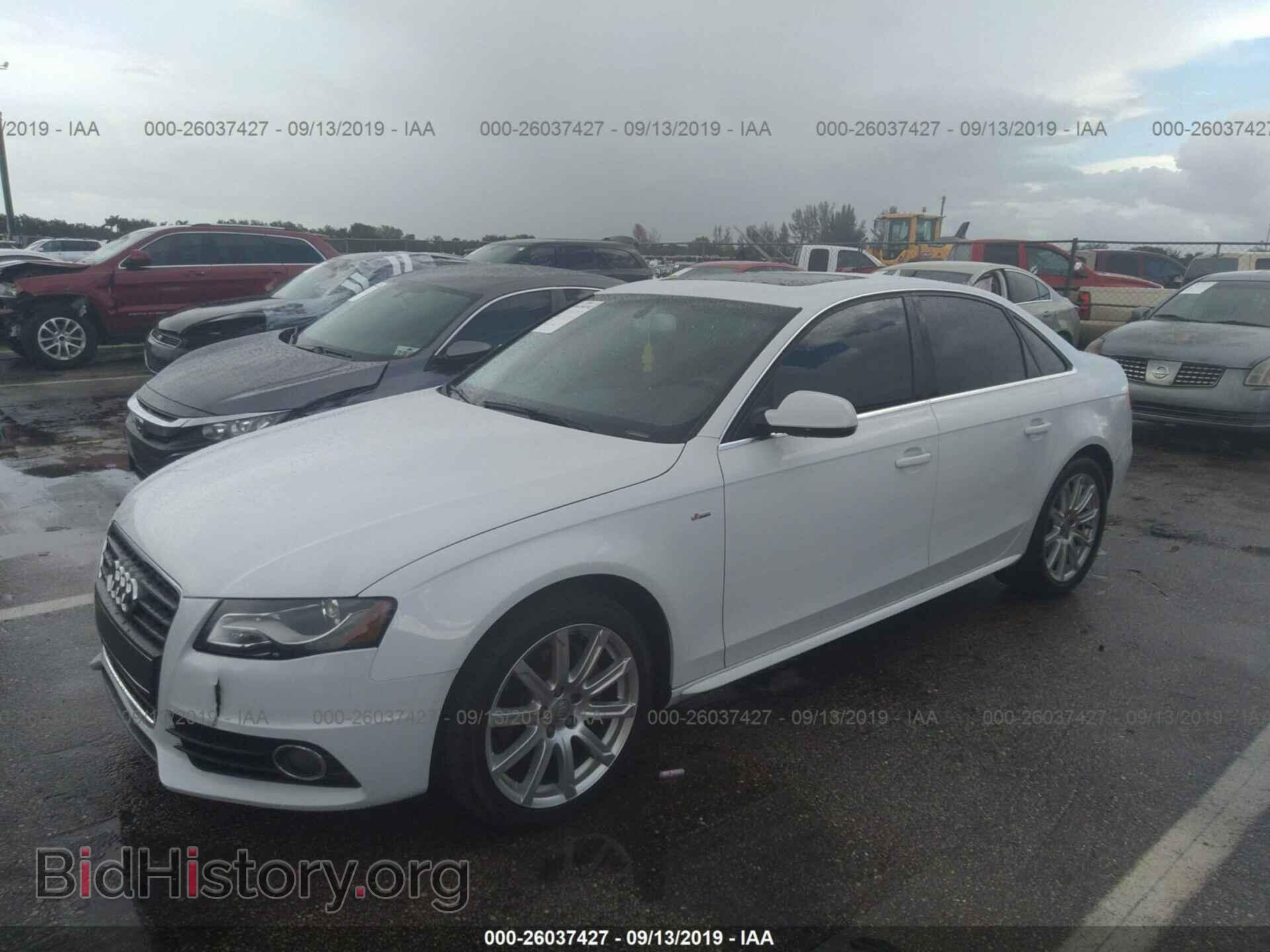 2012 AUDI A4 - VIN: WAUFFAFL5CN011077 - Фото 2