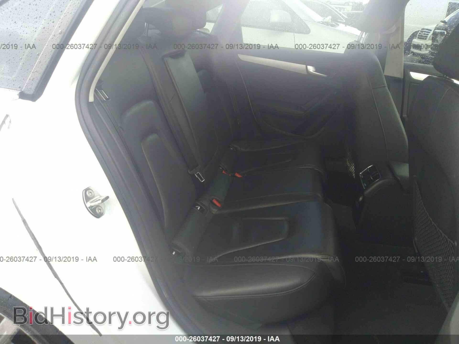 2012 AUDI A4 - VIN: WAUFFAFL5CN011077 - Фото 8