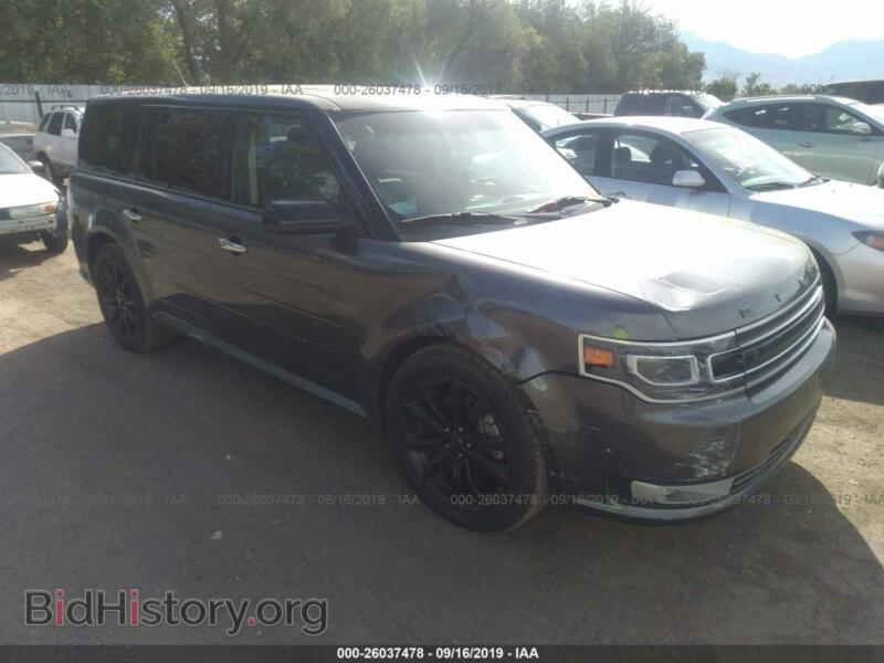 2016 Ford FLEX Limited (VIN 2FMHK6DT5GBA05686) — photo 1 of 10, IAAI, damage: right front