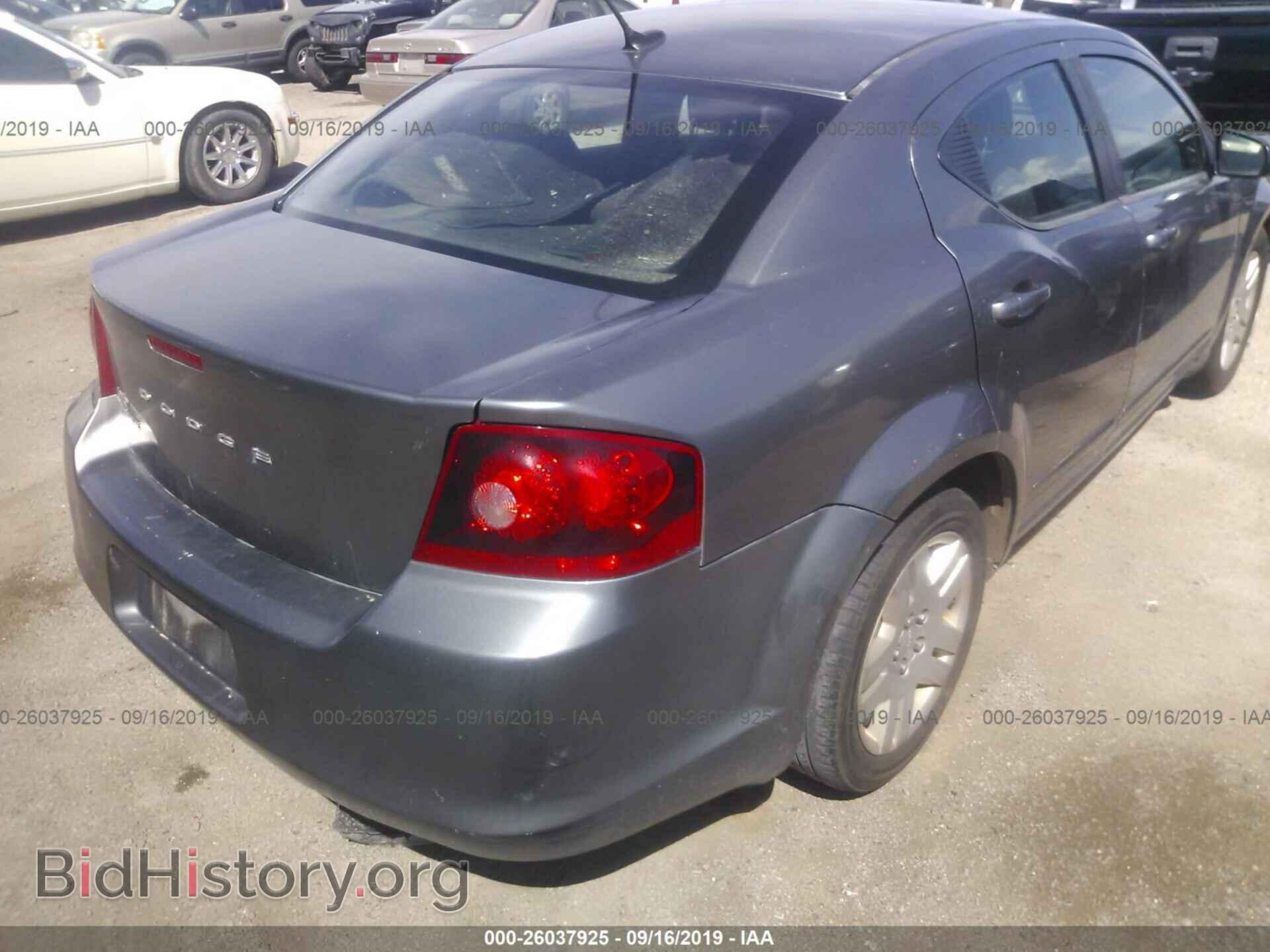 2012 DODGE AVENGER - VIN: 1C3CDZCB4CN156170 - Фото 4