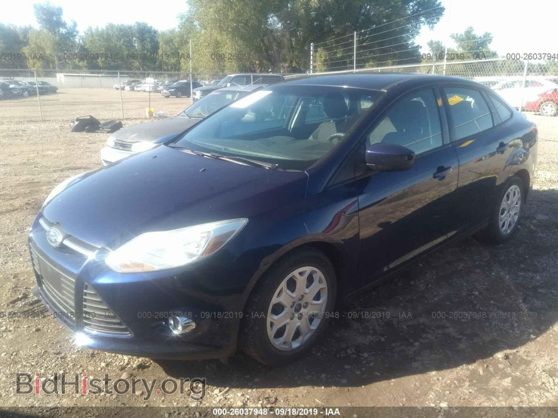 2012 FORD FOCUS - VIN: 1FAHP3F28CL157471 - Фото 2