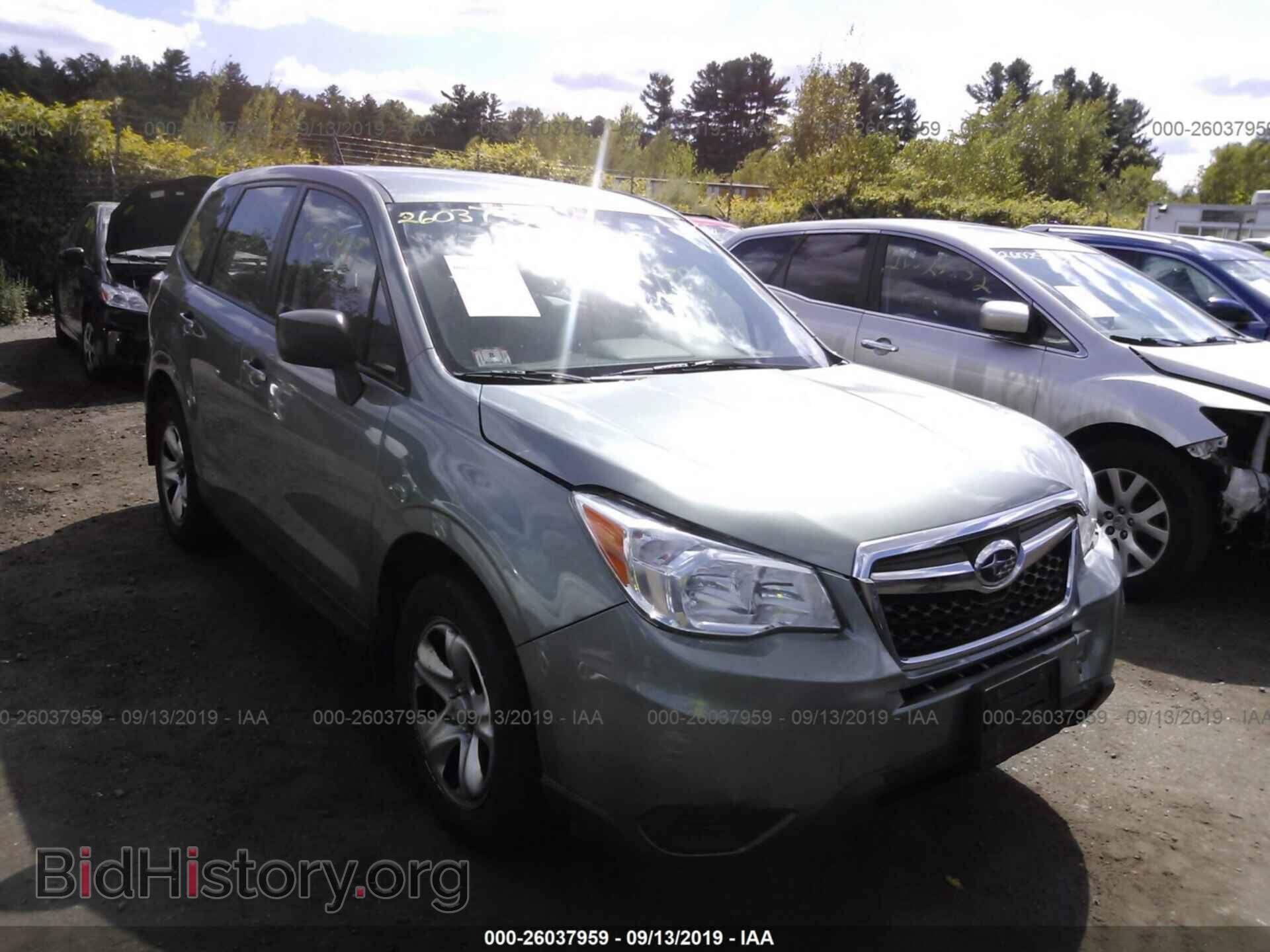 Фотография JF2SJAAC9EH491148 - SUBARU FORESTER 2014