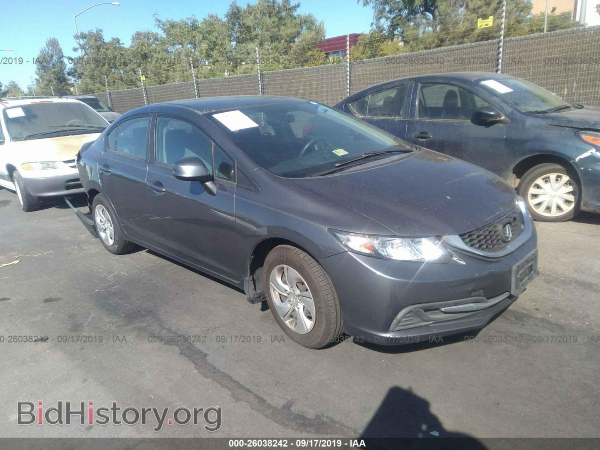 Фотография 2HGFB2F54DH567527 - HONDA CIVIC 2013