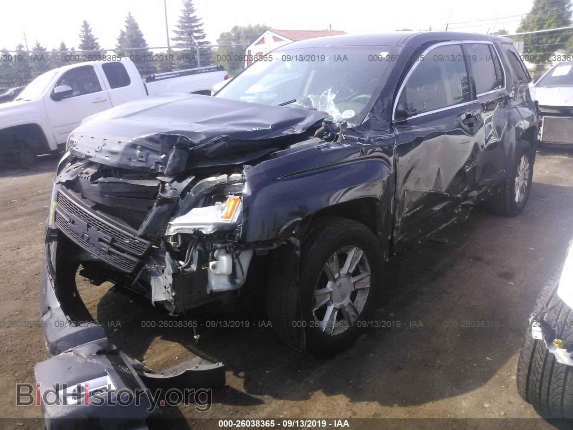 2010 GMC TERRAIN - VIN: 2CTALBEW6A6360729 - Photo 2