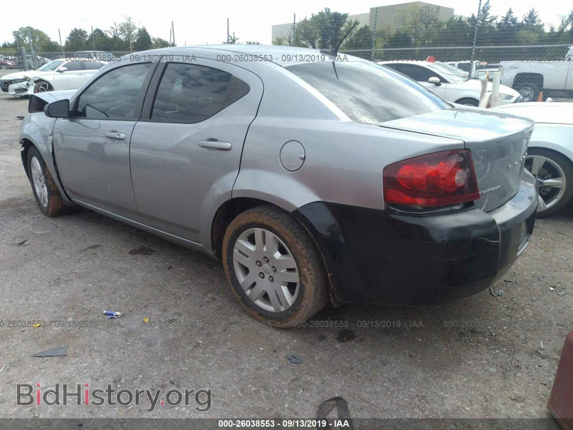 2013 DODGE AVENGER - VIN: 1C3CDZAB7DN682586 - Фото 3