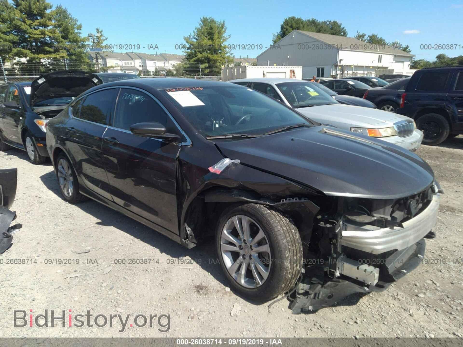 Photo 1C3CCCAB1GN169905 - CHRYSLER 200 2016