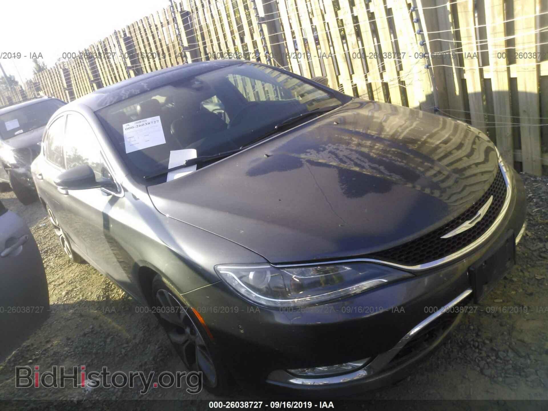 Photo 1C3CCCCG2FN526645 - CHRYSLER 200 2015