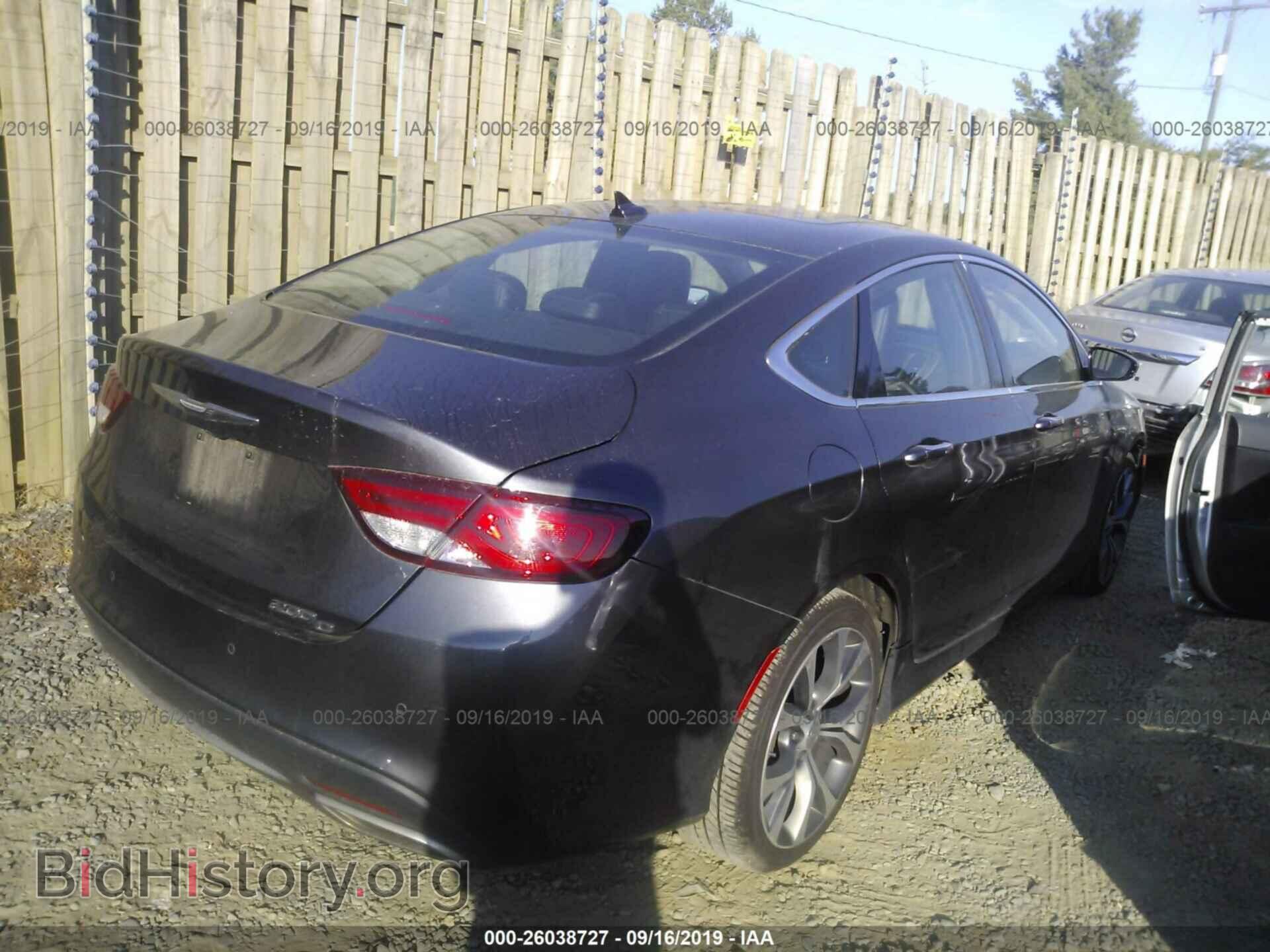 2015 CHRYSLER 200 - VIN: 1C3CCCCG2FN526645 - Photo 4
