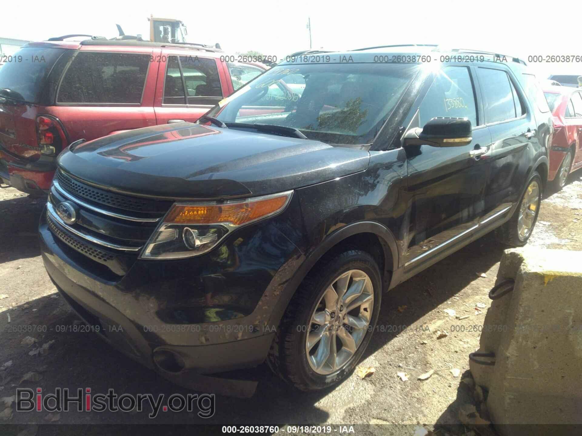 2011 FORD EXPLORER - VIN: 1FMHK8F8XBGA04278 - Фото 2