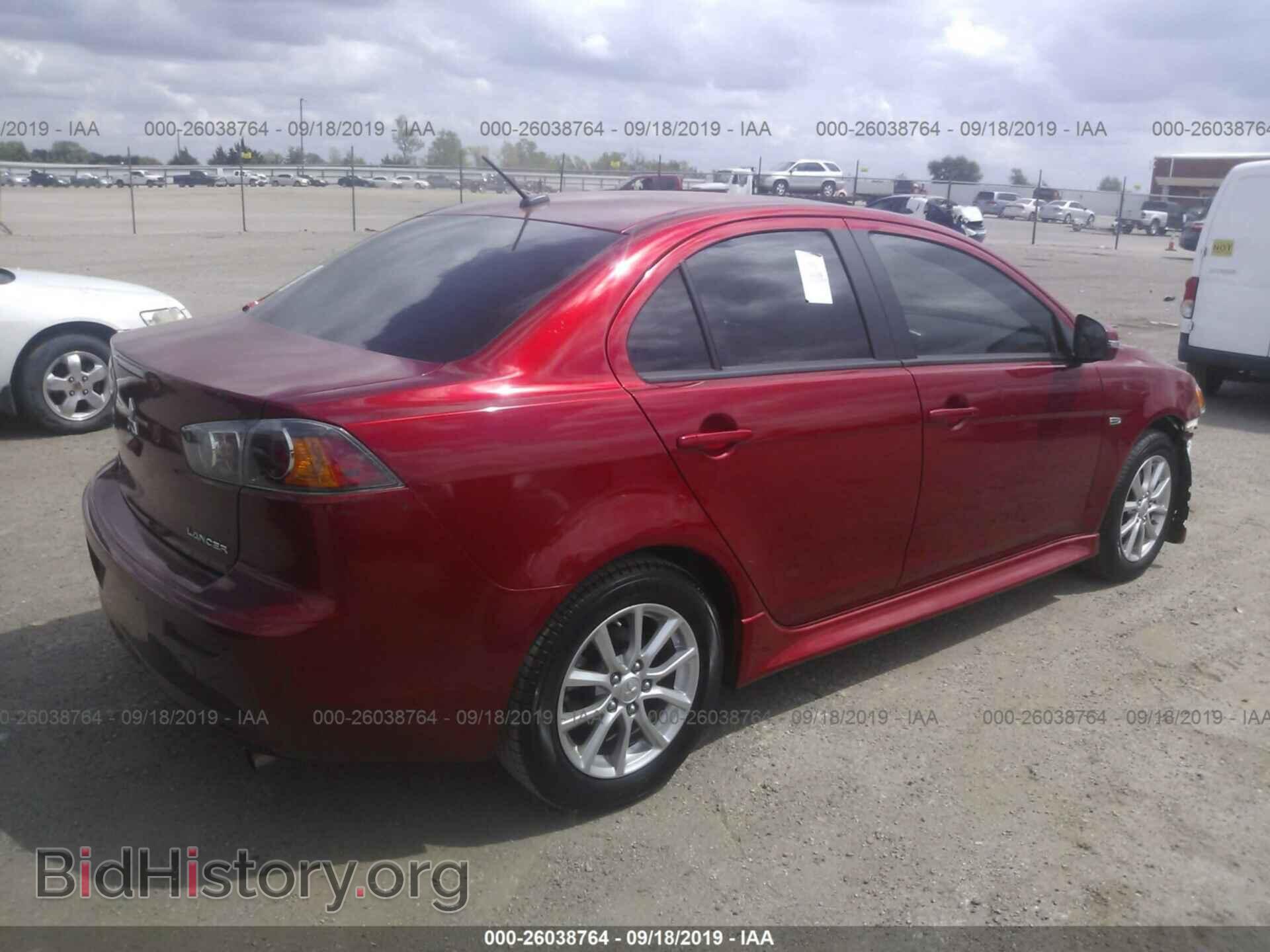 2016 MITSUBISHI LANCER - VIN: JA32U2FUXGU011382 - Фото 4