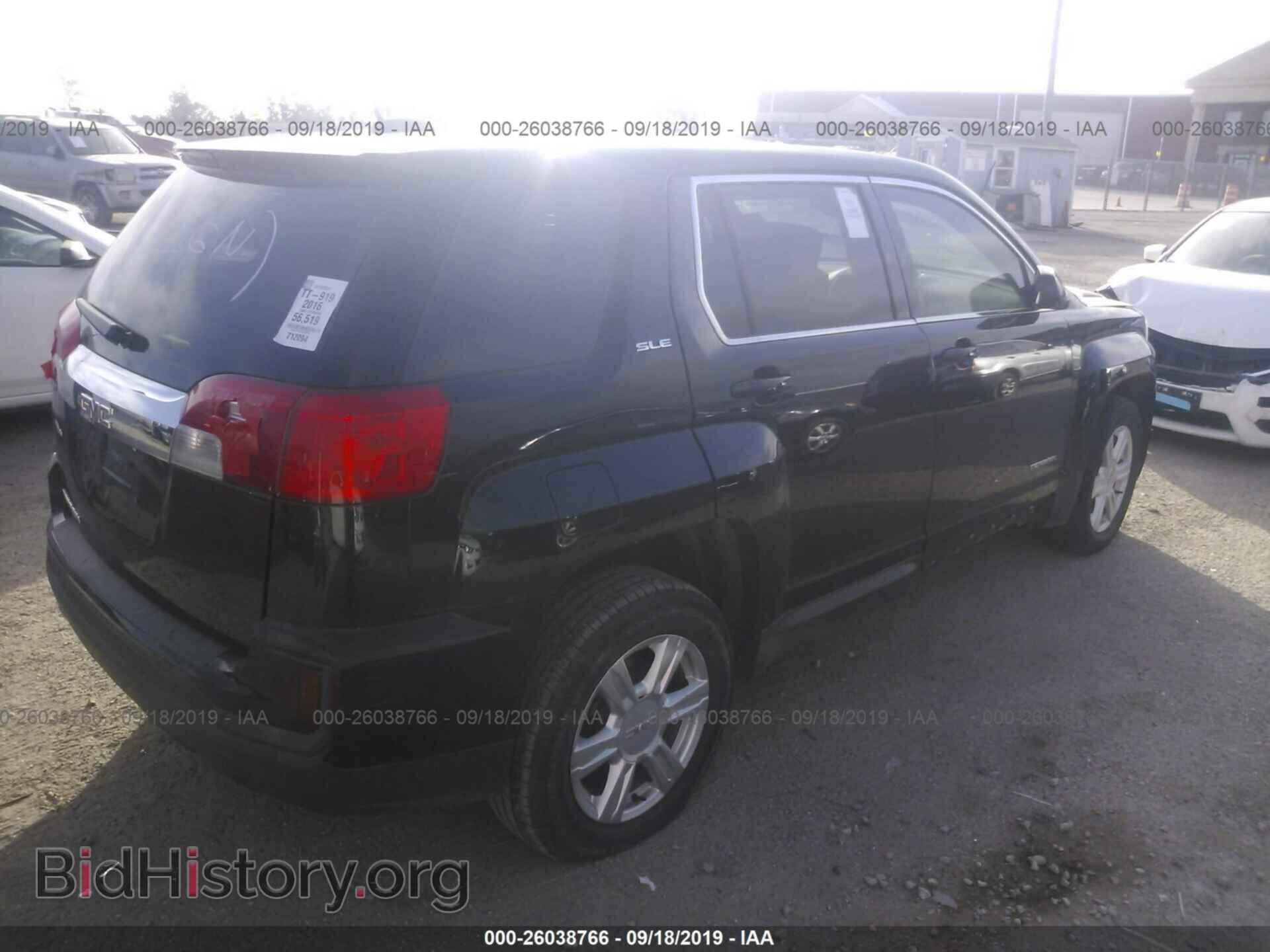 2016 GMC TERRAIN - VIN: 2GKALMEK0G6290288 - Фото 4