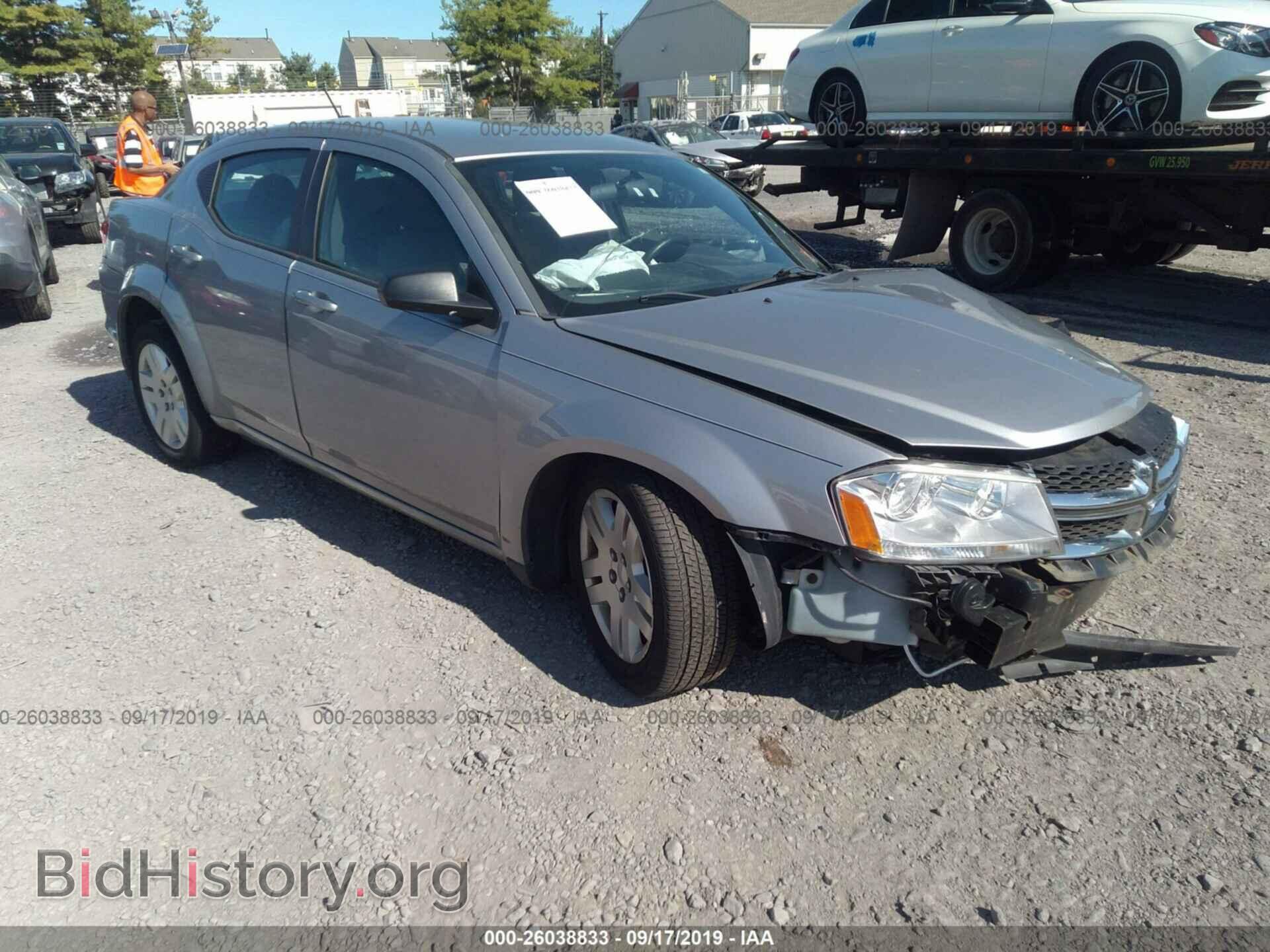 Фотография 1C3CDZAB4EN167286 - DODGE AVENGER 2014